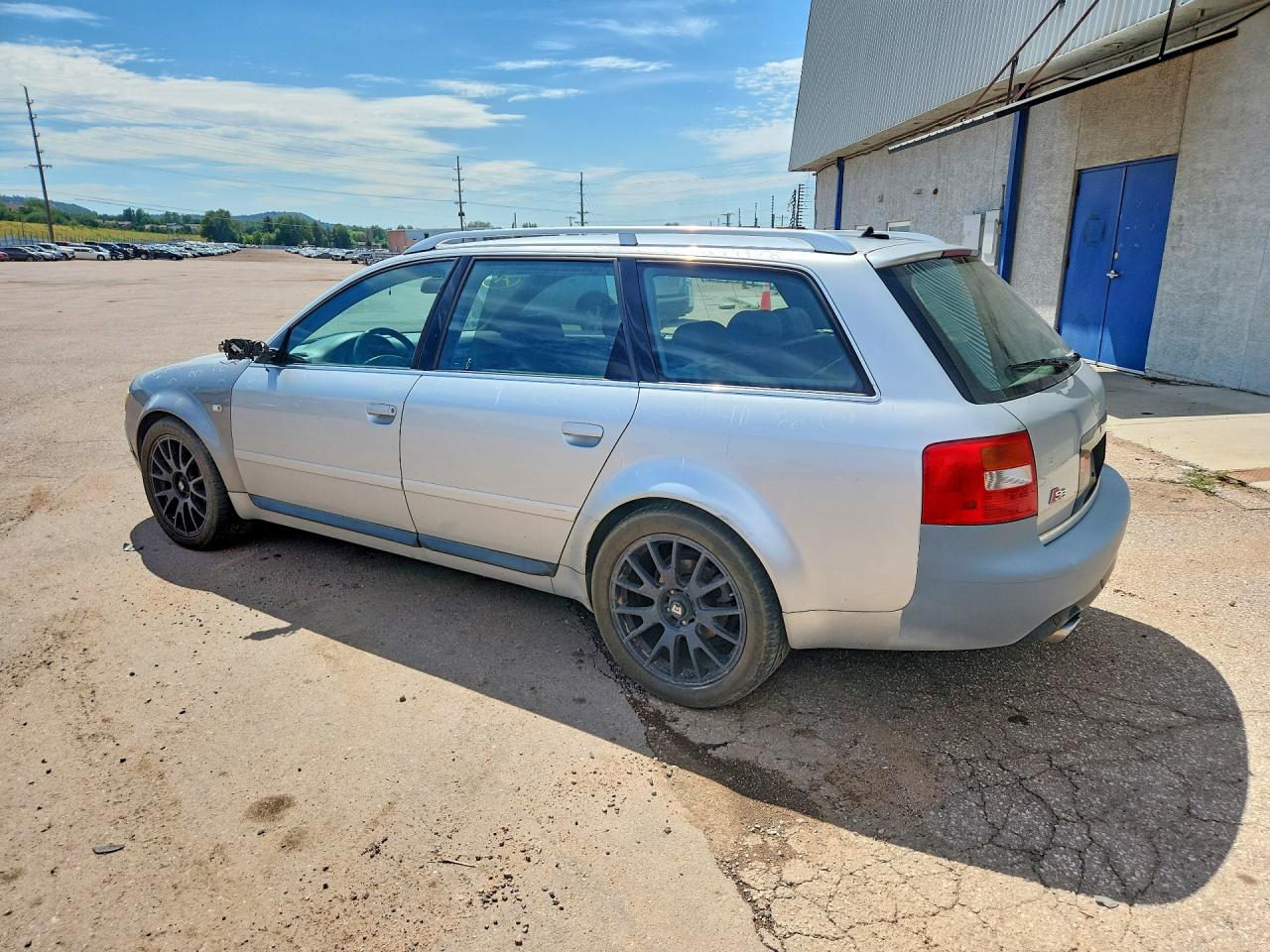 2002 Audi S6 Avant Quattro Silver vin: WAUXU54B82N035643