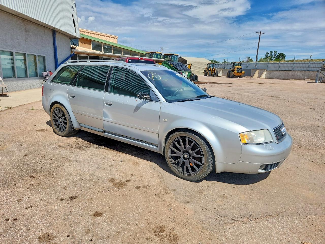 2002 Audi S6 Avant Quattro Silver vin: WAUXU54B82N035643