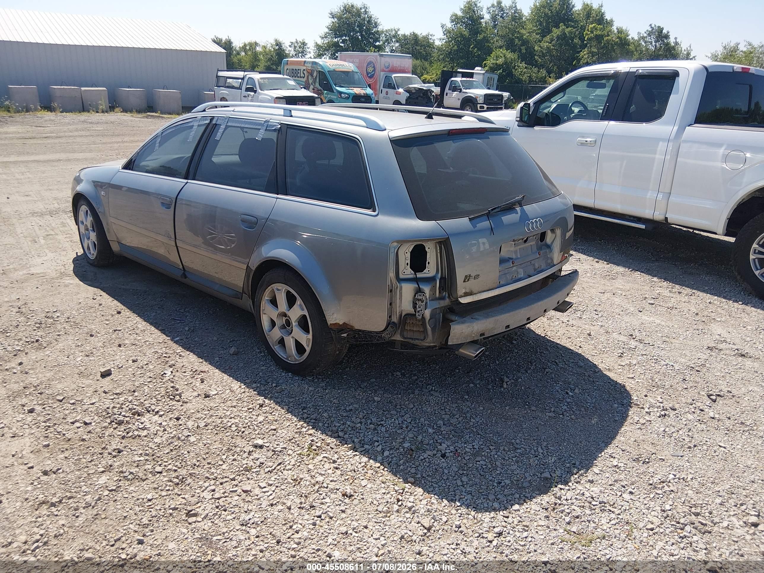 2002 Audi S6 Avant Серый vin: WAUXU54B92N095351