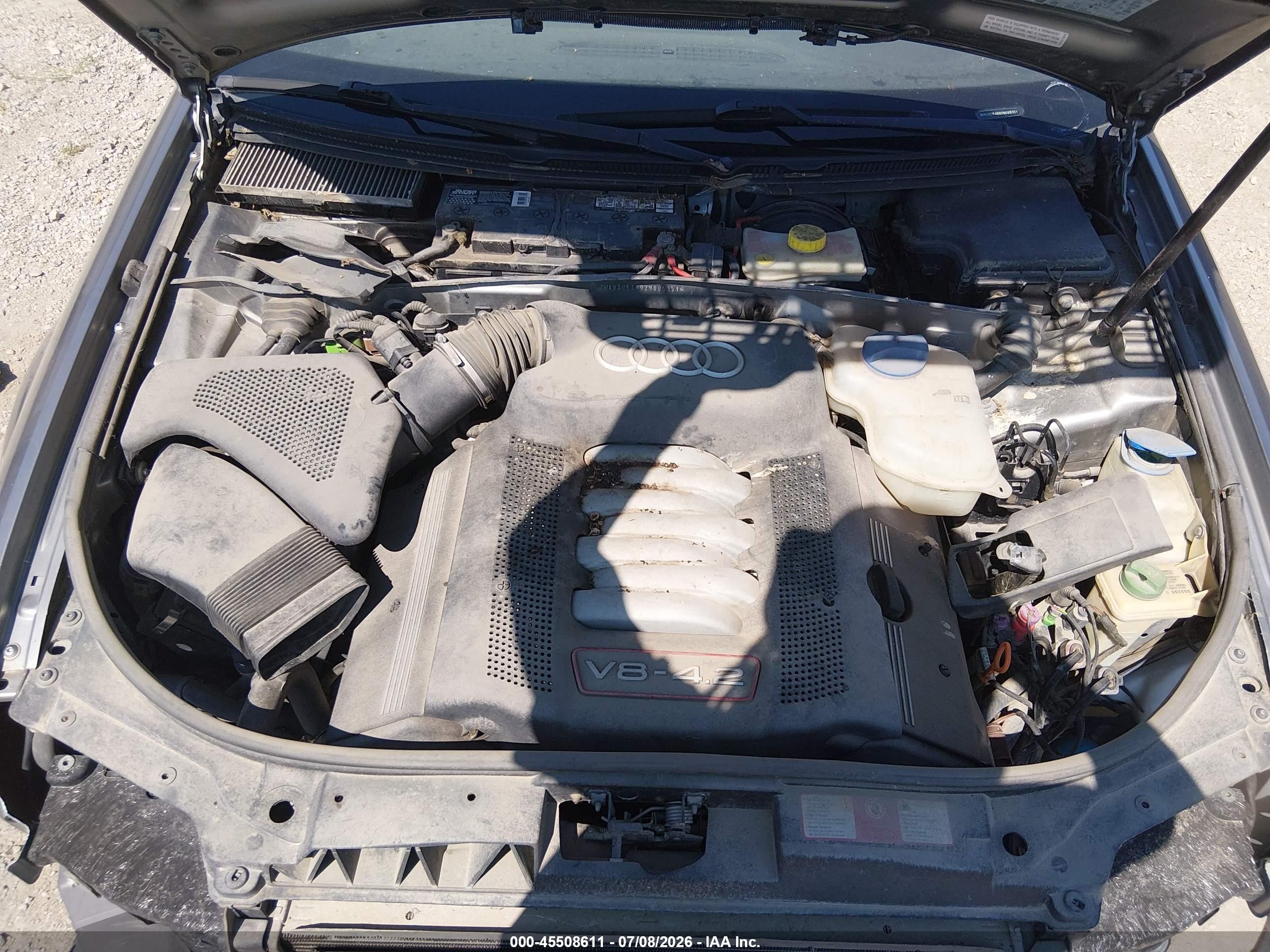 2002 Audi S6 Avant Серый vin: WAUXU54B92N095351