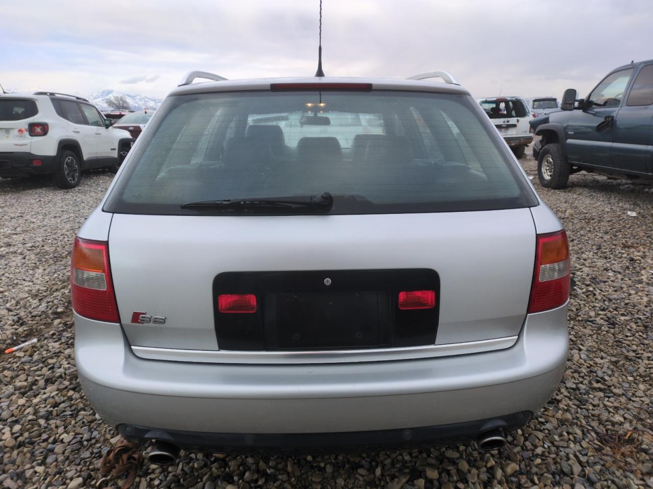 2002 Audi S6 Avant Quattro Silver vin: WAUXU64B52N034259