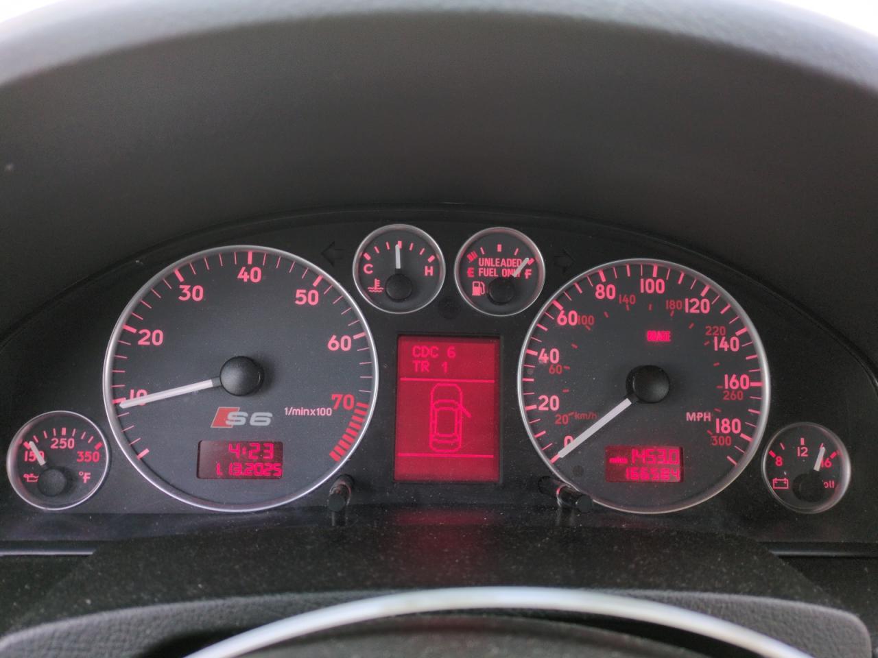 2002 Audi S6 Avant Quattro Silver vin: WAUXU64B52N034259