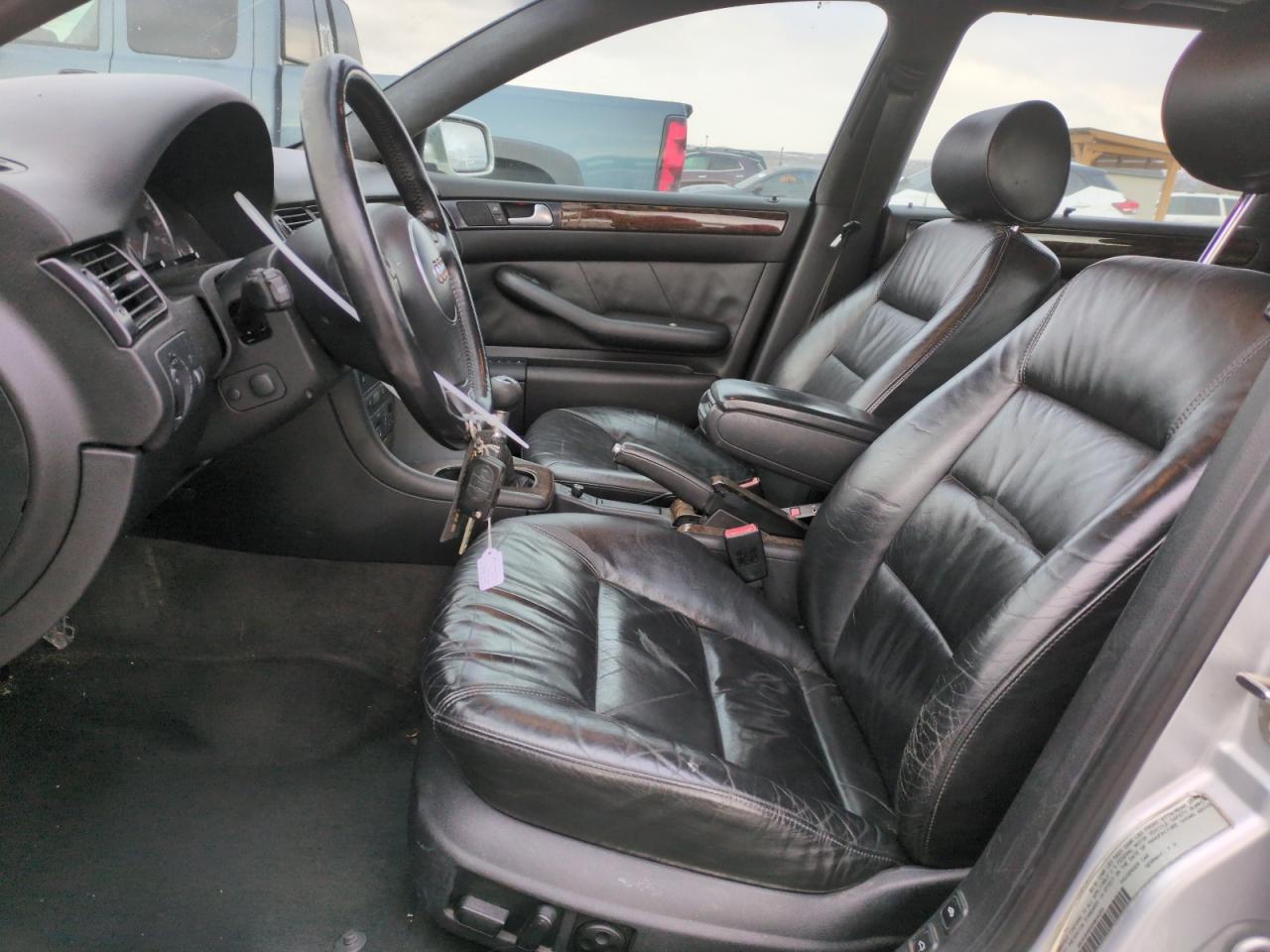 2002 Audi S6 Avant Quattro Silver vin: WAUXU64B52N034259