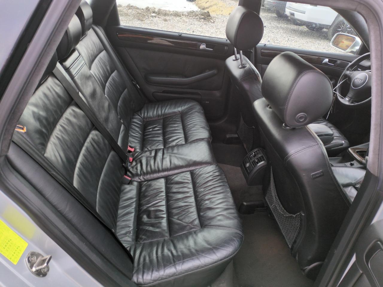 2002 Audi S6 Avant Quattro Silver vin: WAUXU64B52N034259