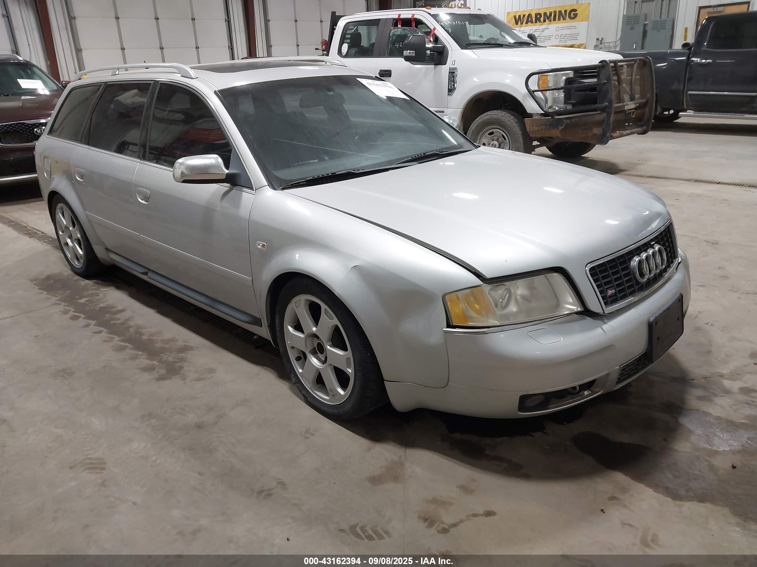 2002 Audi S6 Avant Серебряный vin: WAUXU64B92N111294