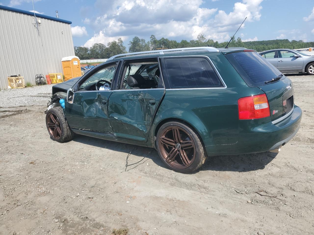 2003 Audi S6 Avant Quattro Зеленый vin: WAUXU64BX3N067954