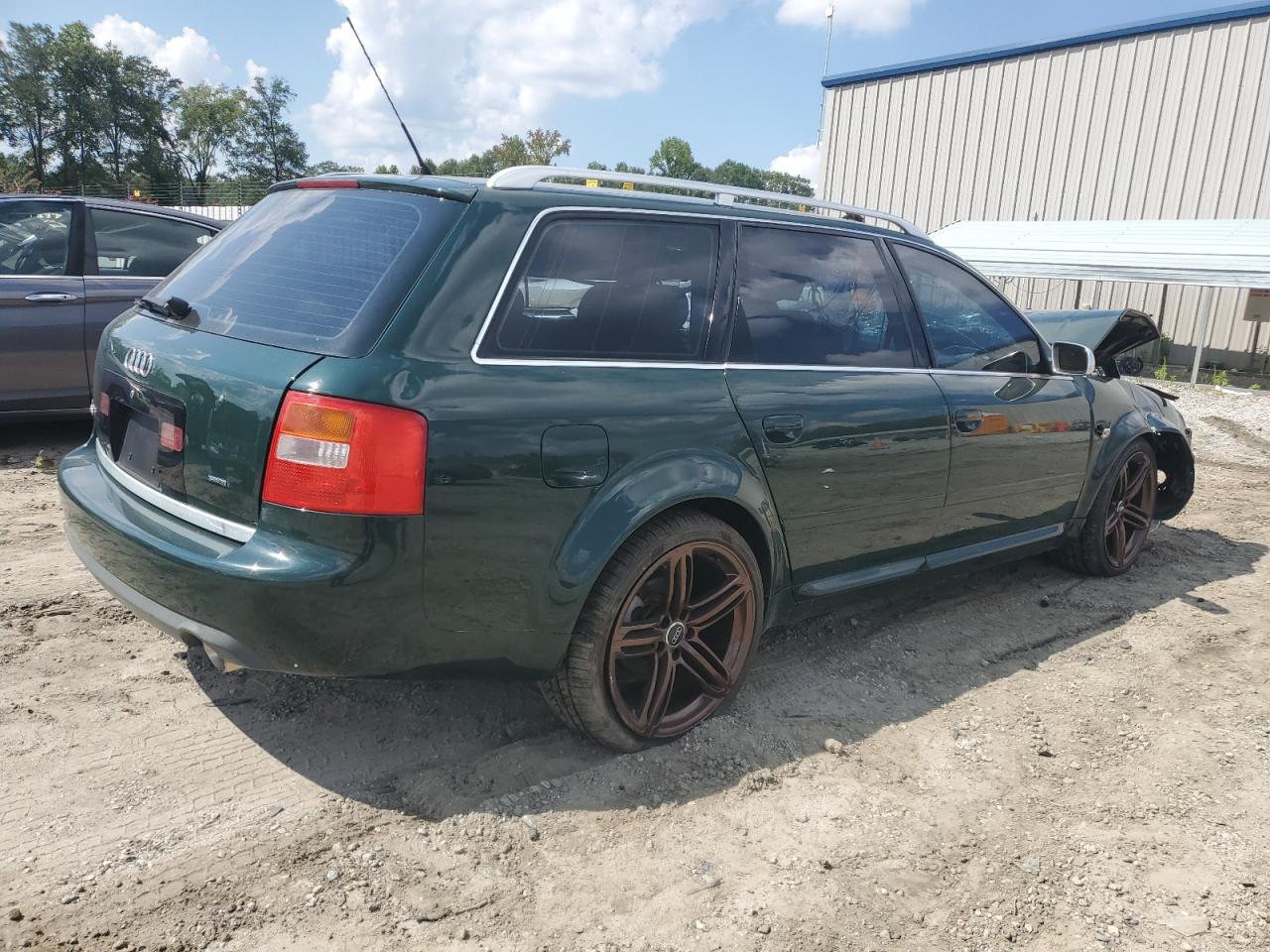 2003 Audi S6 Avant Quattro Зеленый vin: WAUXU64BX3N067954