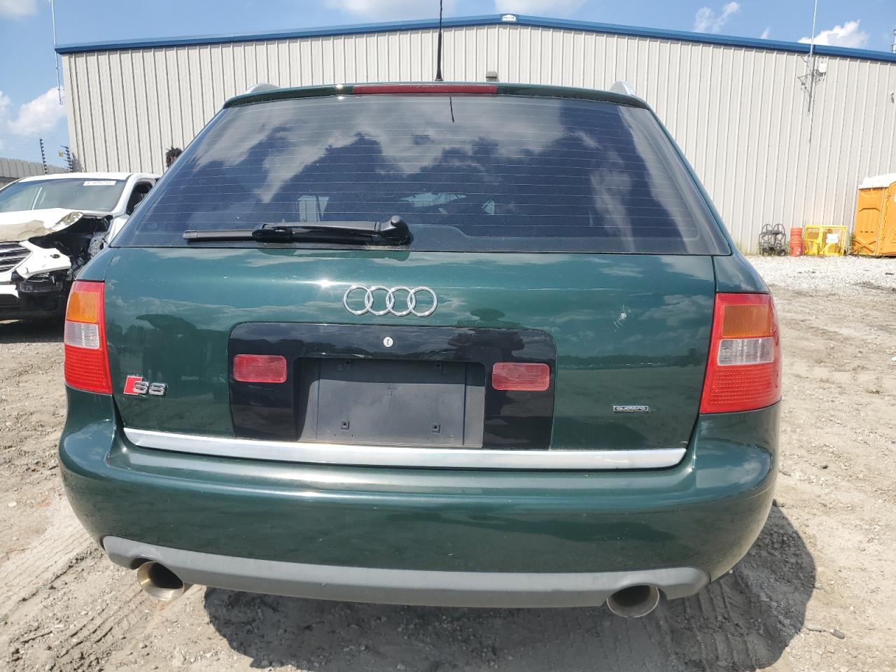 2003 Audi S6 Avant Quattro Зеленый vin: WAUXU64BX3N067954