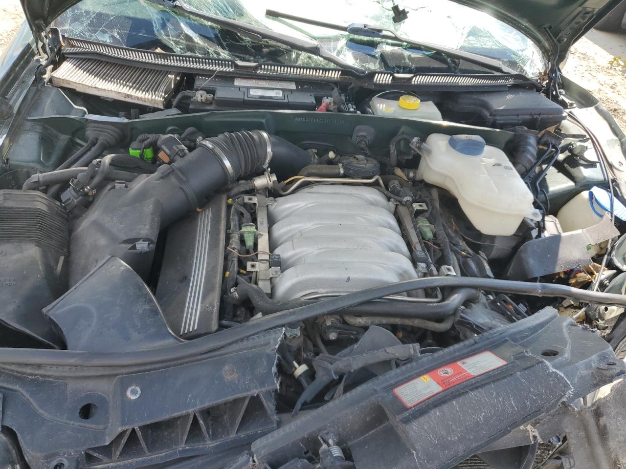 2003 Audi S6 Avant Quattro Зеленый vin: WAUXU64BX3N067954