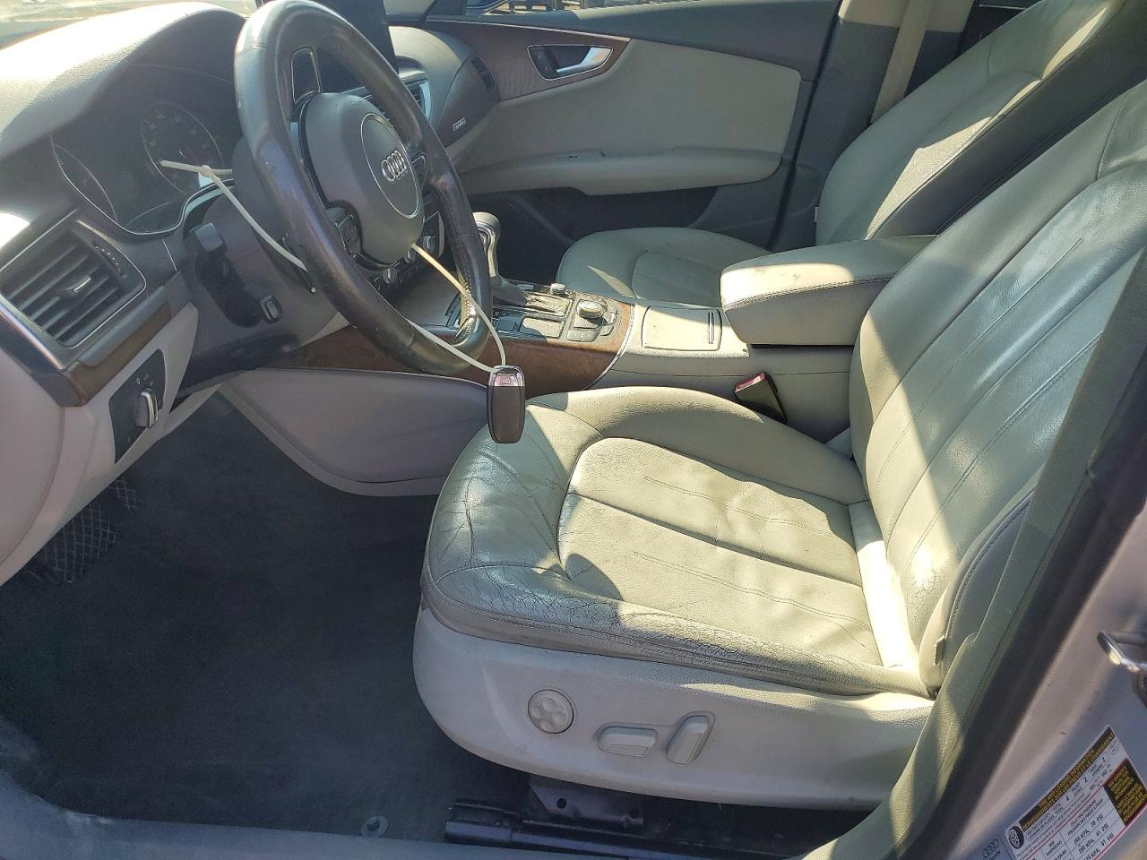 2012 Audi A7 Premium Plus Silver vin: WAUYGAFC1CN147552