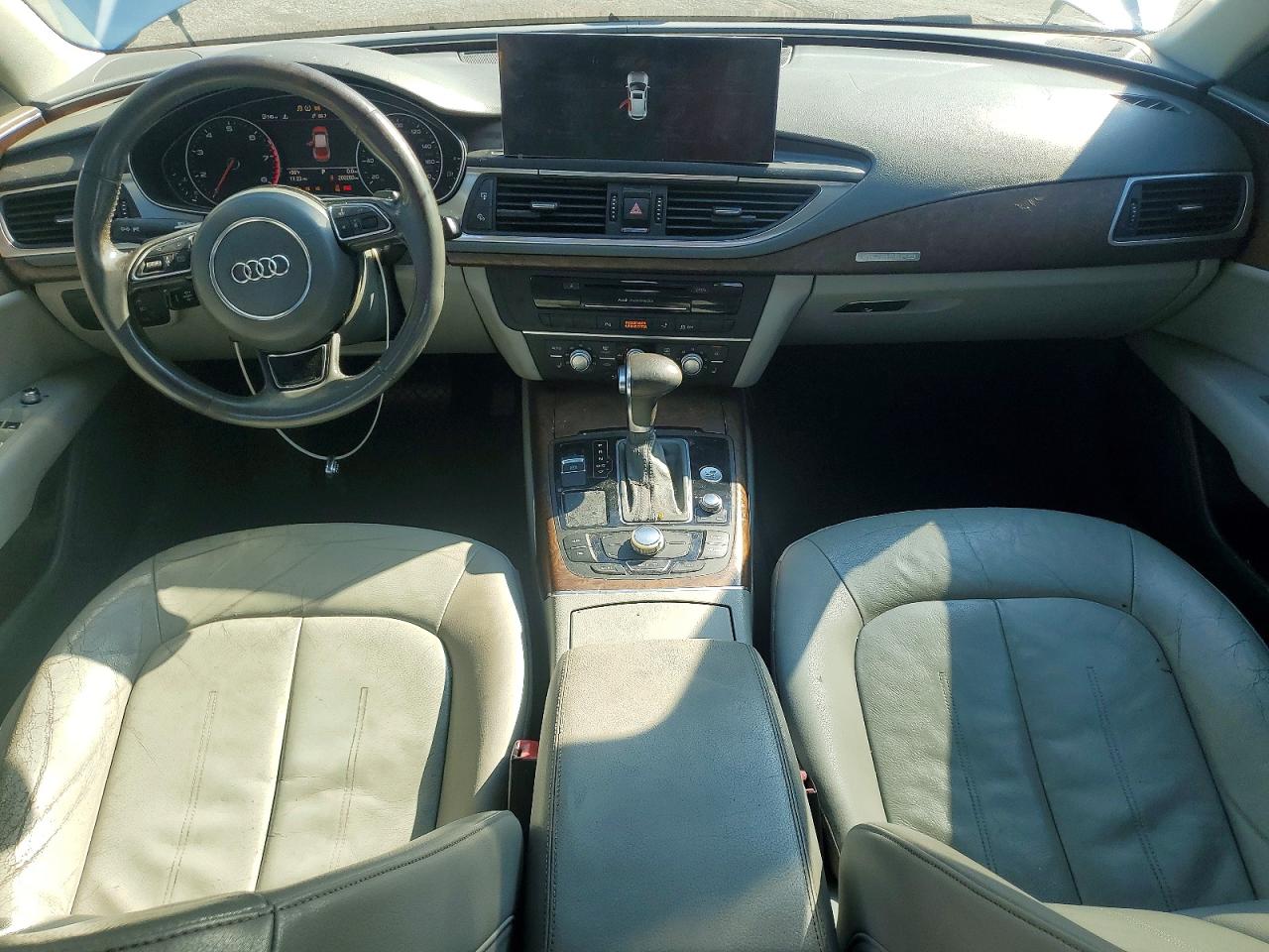 2012 Audi A7 Premium Plus Silver vin: WAUYGAFC1CN147552