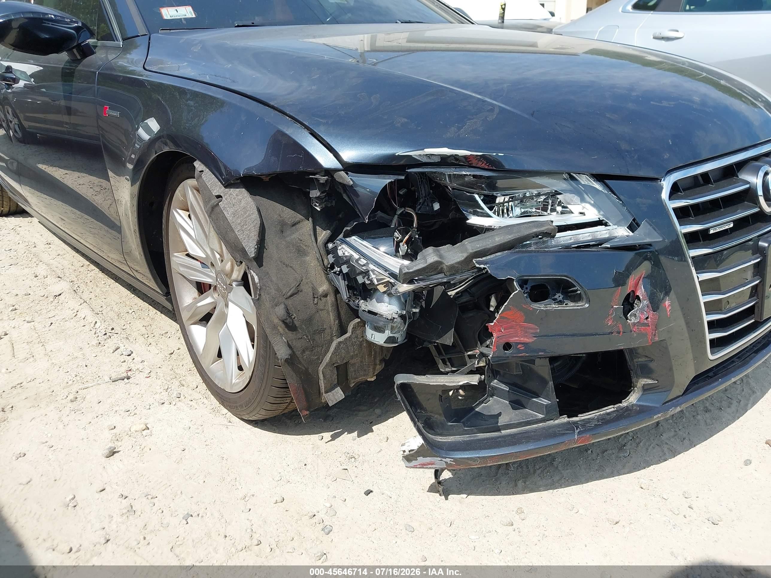 2012 Audi A7 3.0 Premium Plus Navy vin: WAUYGAFC1CN149205