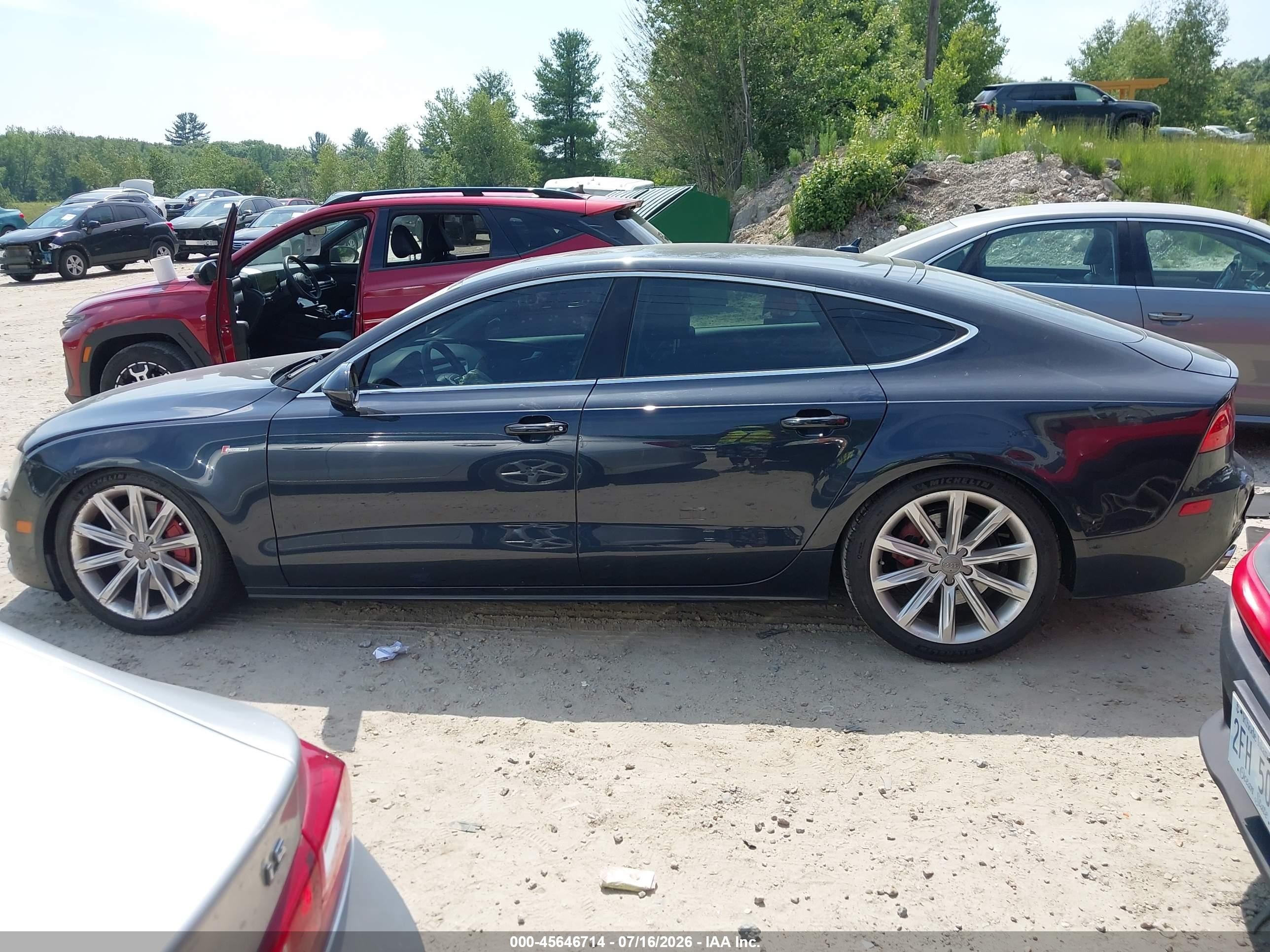 2012 Audi A7 3.0 Premium Plus Navy vin: WAUYGAFC1CN149205