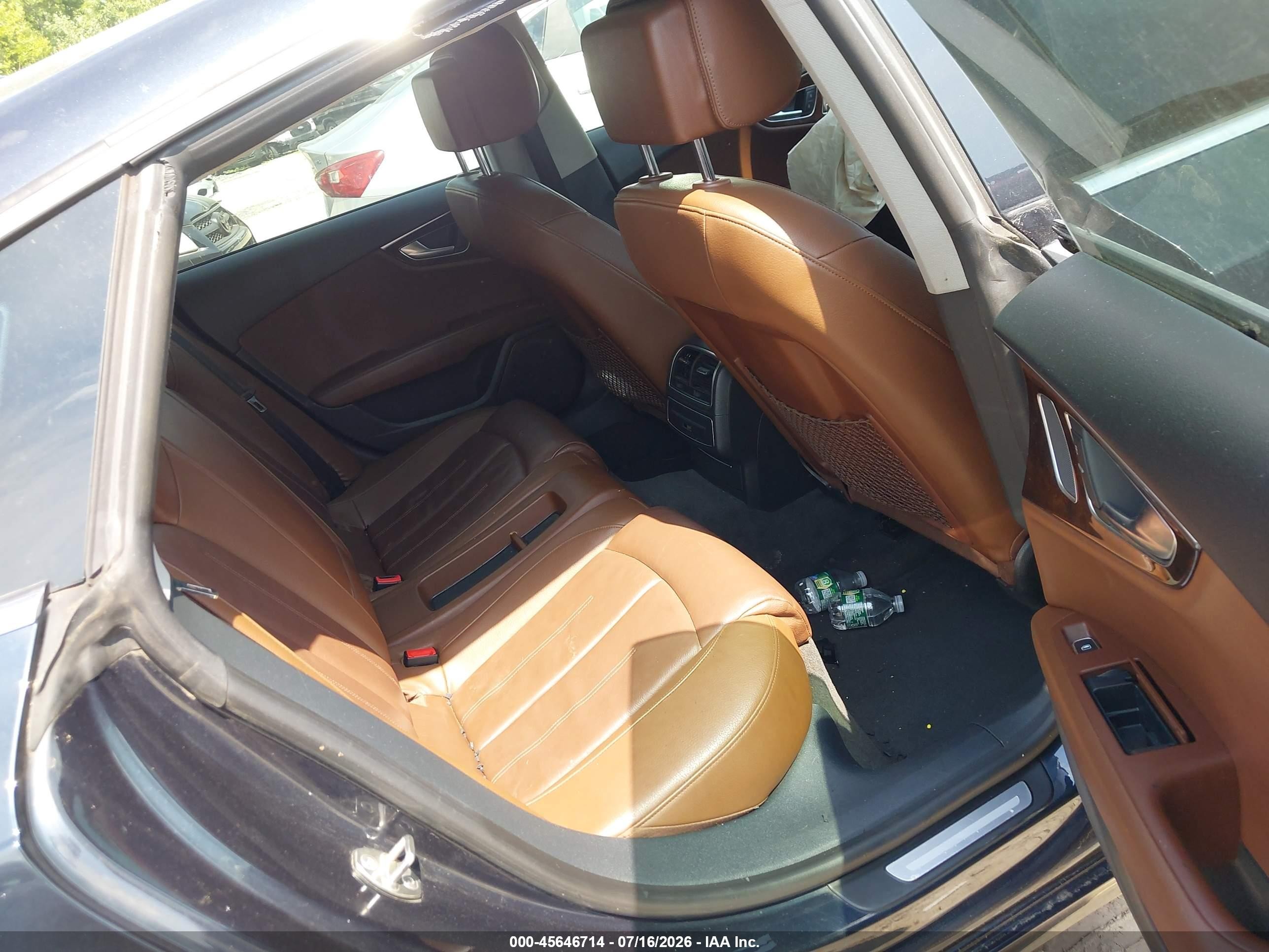 2012 Audi A7 3.0 Premium Plus Navy vin: WAUYGAFC1CN149205