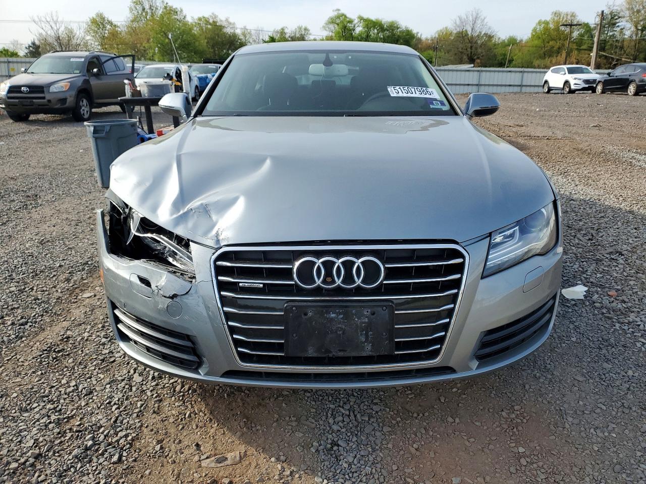 2013 Audi A7 Premium Plus Gray vin: WAUYGAFC1DN118294