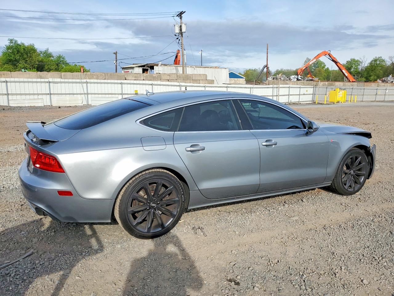 2013 Audi A7 Premium Plus Gray vin: WAUYGAFC1DN118294