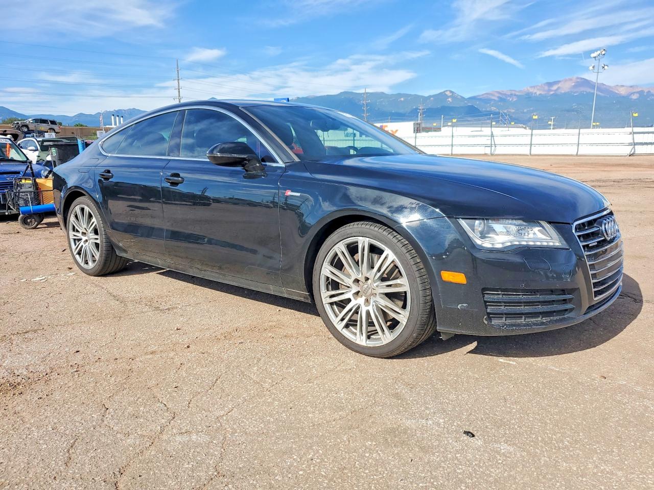 2012 Audi A7 Premium Plus Black vin: WAUYGAFC2CN078855
