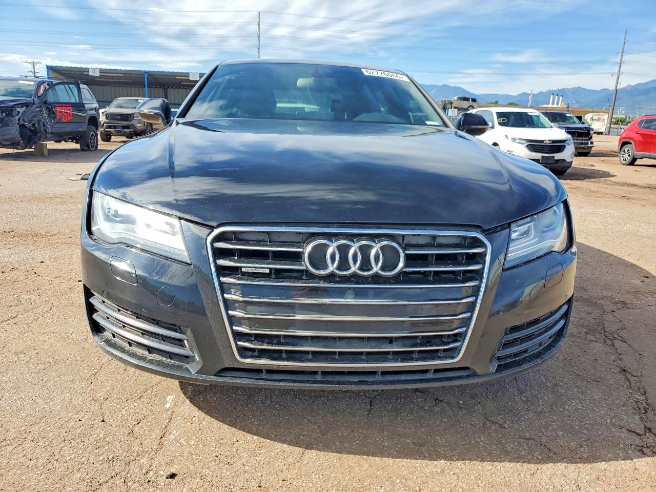 2012 Audi A7 Premium Plus Black vin: WAUYGAFC2CN078855