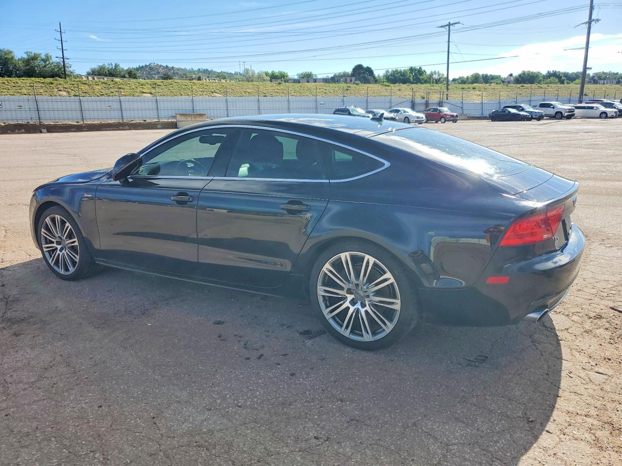 2012 Audi A7 Premium Plus Black vin: WAUYGAFC2CN078855