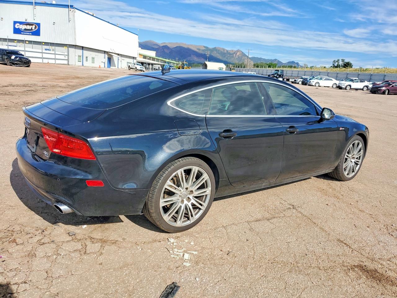 2012 Audi A7 Premium Plus Black vin: WAUYGAFC2CN078855