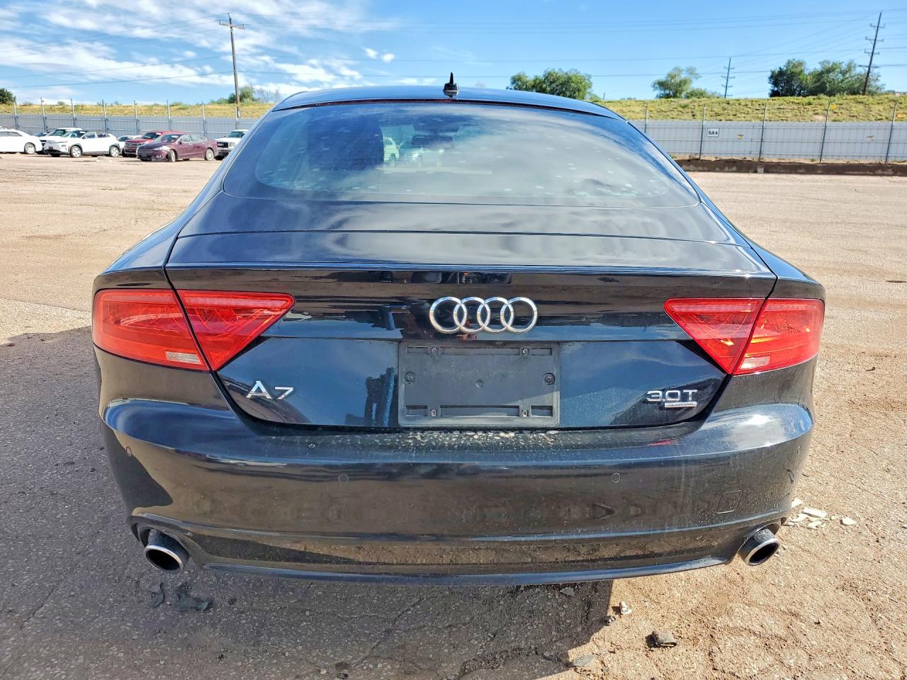 2012 Audi A7 Premium Plus Black vin: WAUYGAFC2CN078855