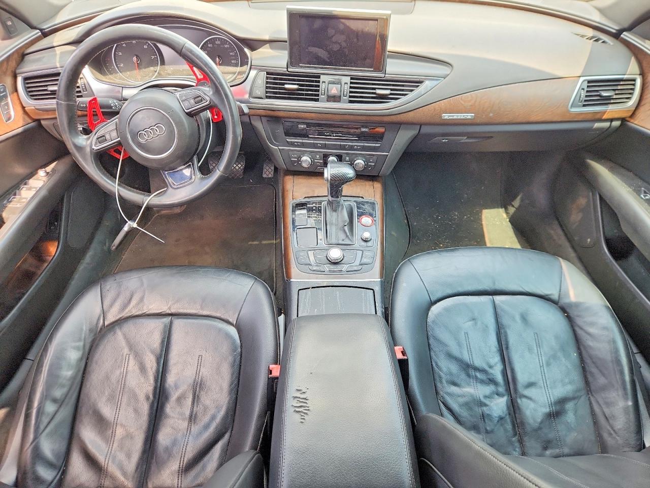 2013 Audi A7 Premium Plus White vin: WAUYGAFC2DN071583
