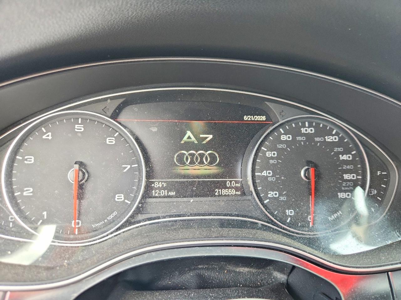 2013 Audi A7 Premium Plus White vin: WAUYGAFC2DN071583