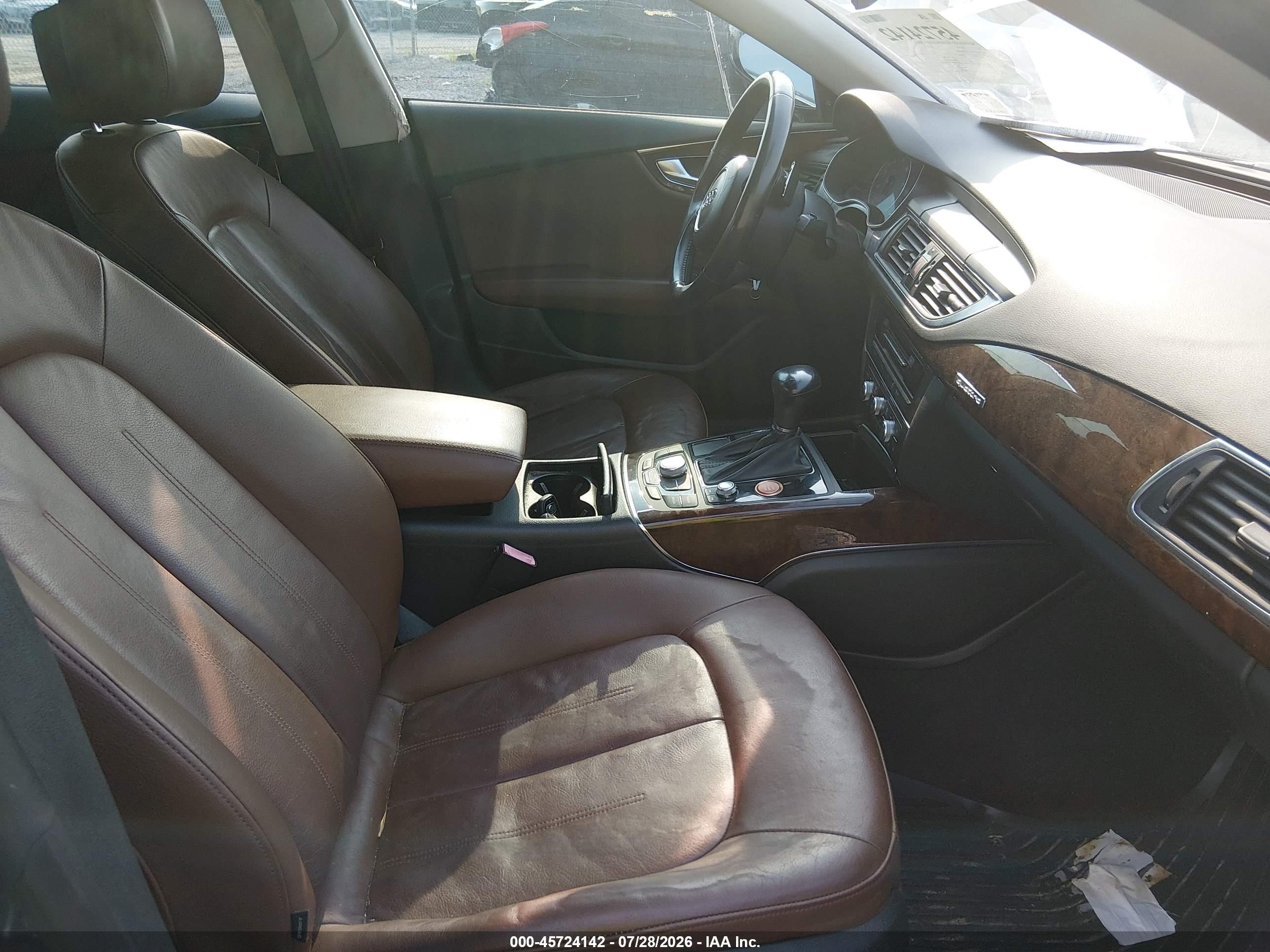 2013 Audi A7 3.0t Premium Black vin: WAUYGAFC2DN080588