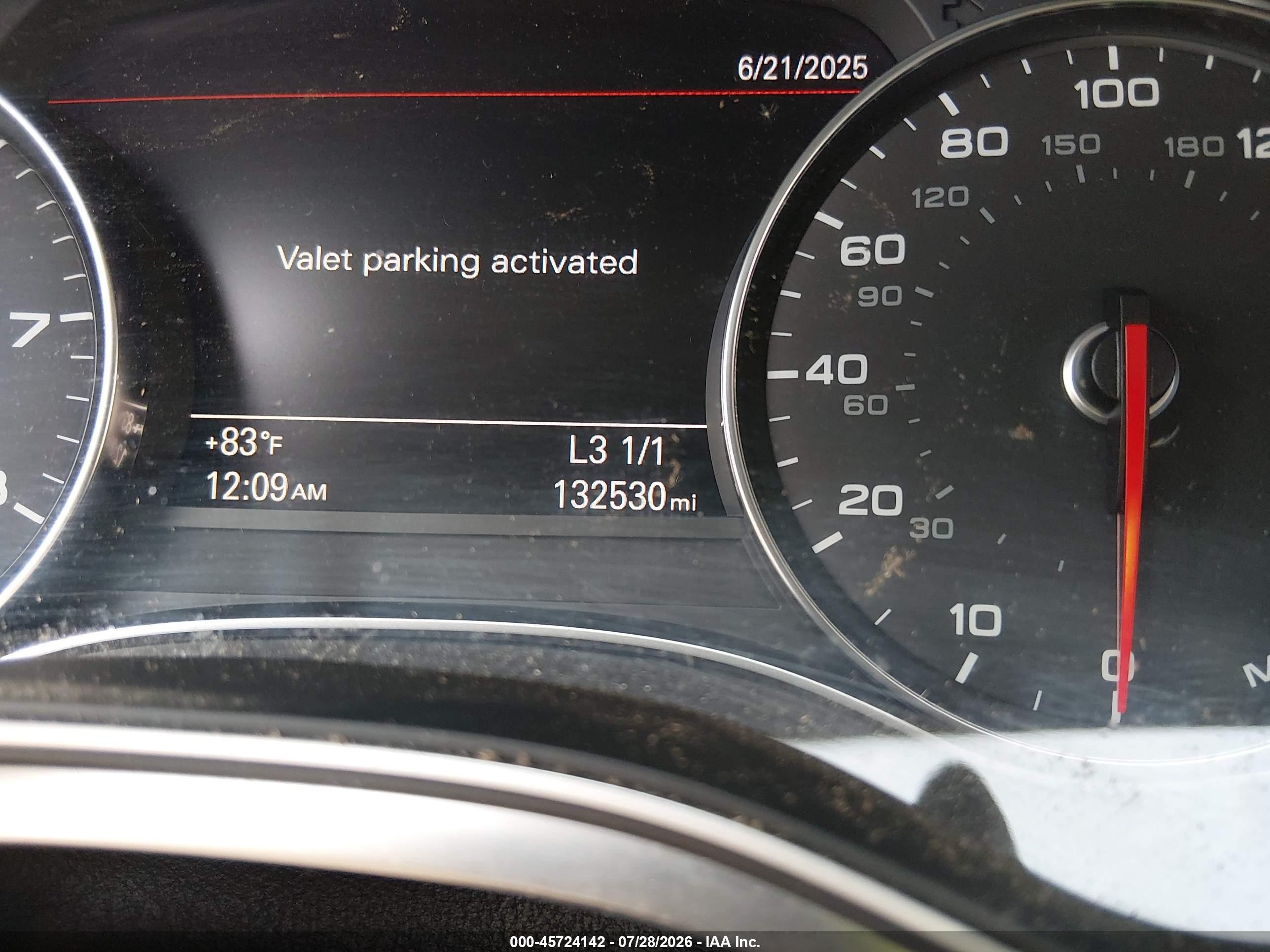 2013 Audi A7 3.0t Premium Black vin: WAUYGAFC2DN080588