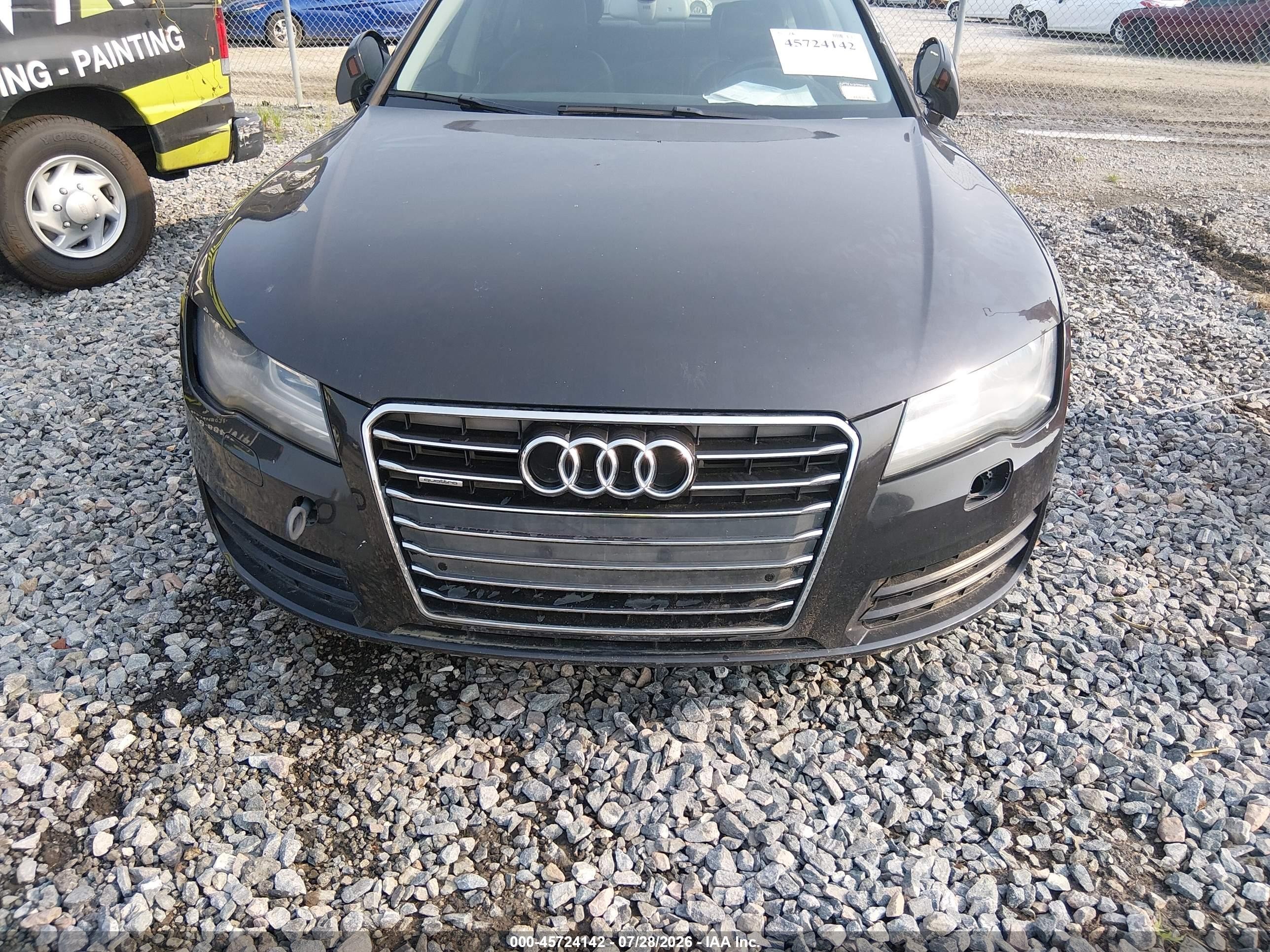 2013 Audi A7 3.0t Premium Black vin: WAUYGAFC2DN080588