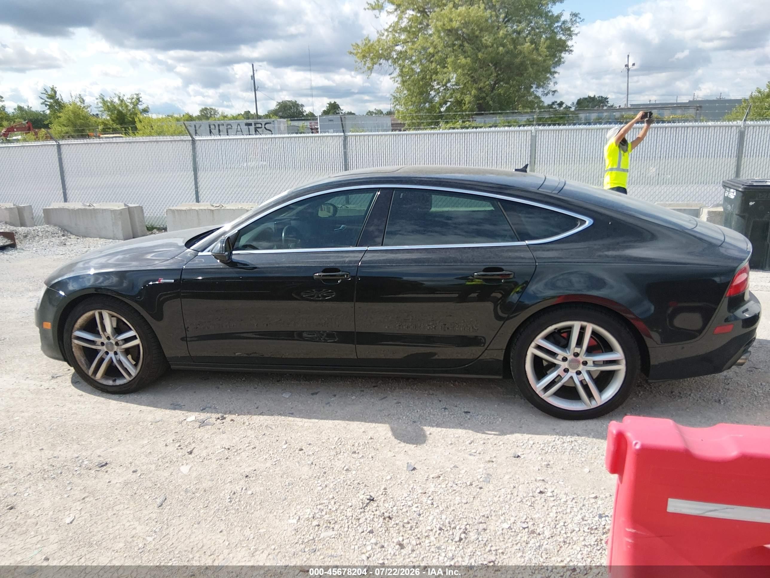 2012 Audi A7 3.0 Premium Plus Black vin: WAUYGAFC3CN147701