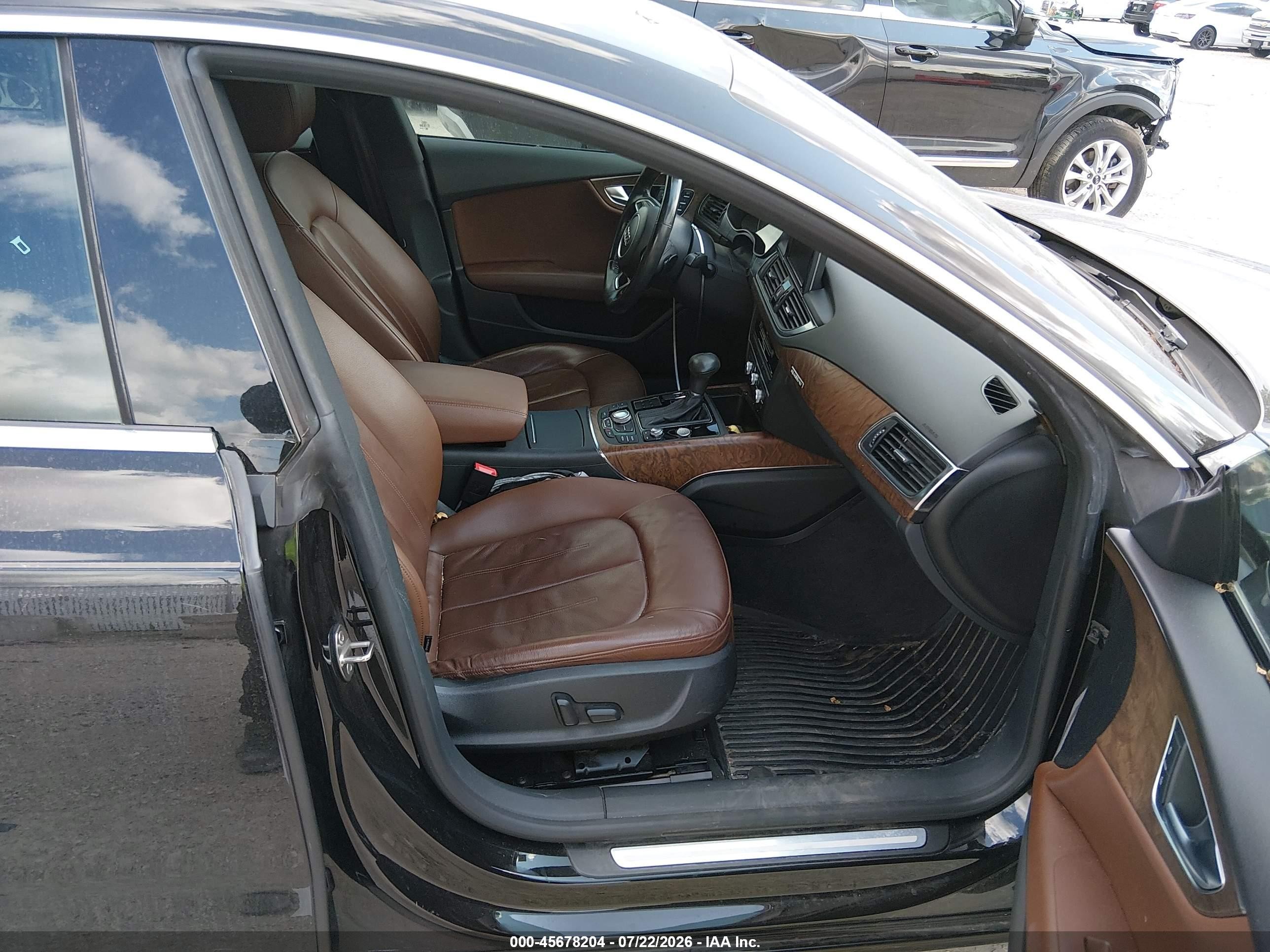 2012 Audi A7 3.0 Premium Plus Black vin: WAUYGAFC3CN147701