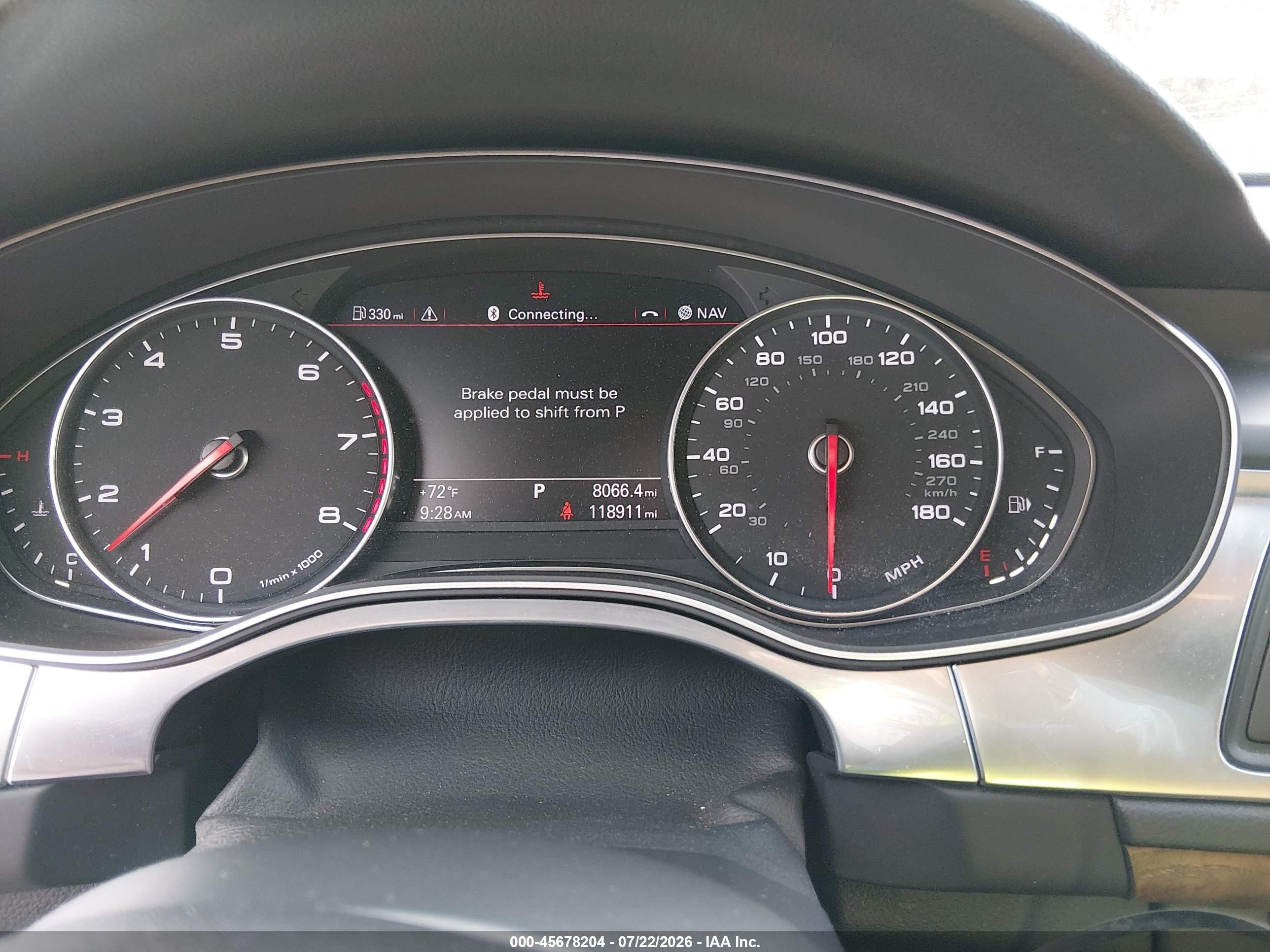 2012 Audi A7 3.0 Premium Plus Black vin: WAUYGAFC3CN147701