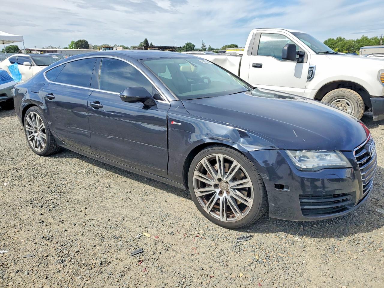 2013 Audi A7 Premium Plus Черный vin: WAUYGAFC3DN118703