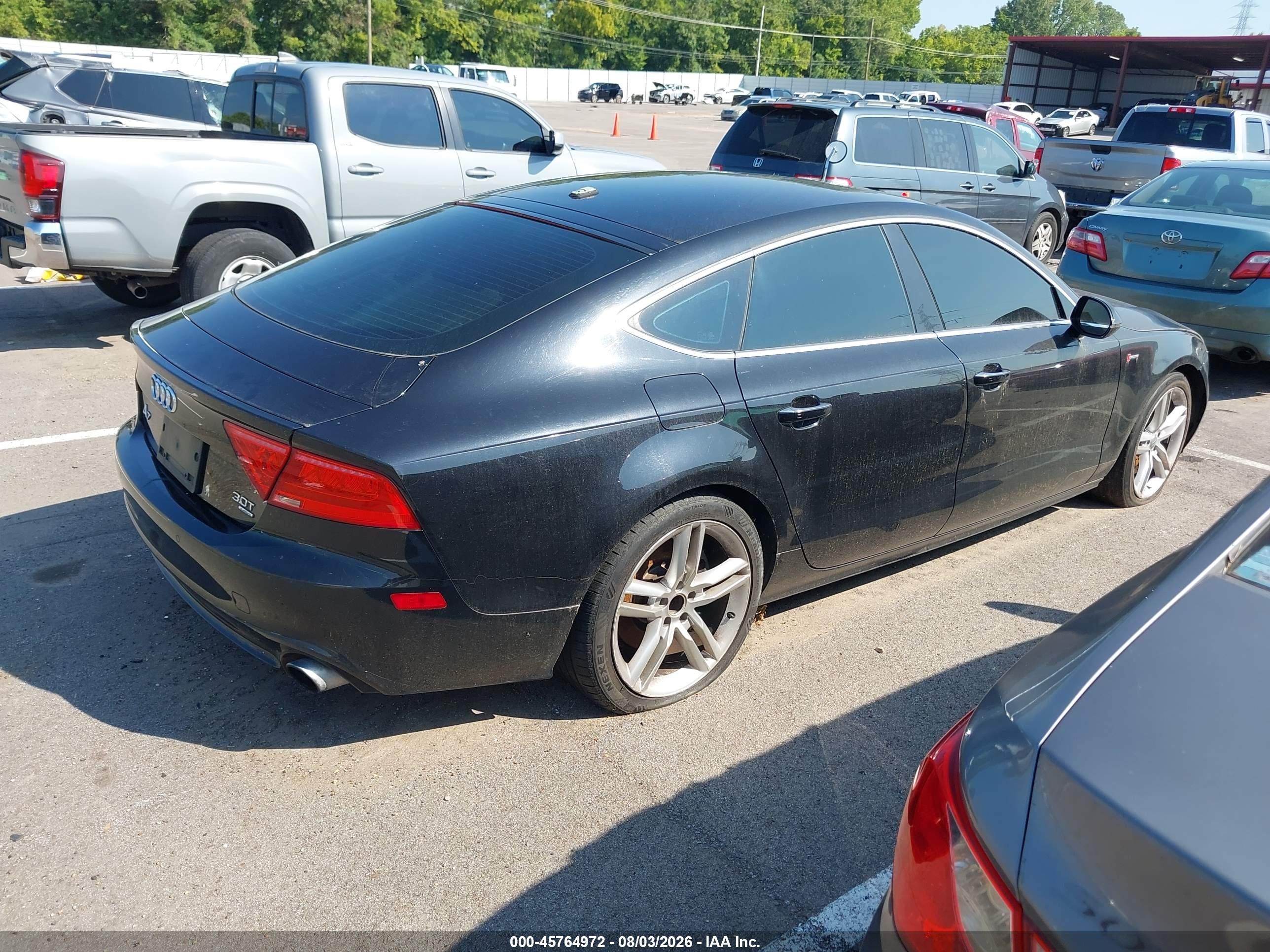 2013 Audi A7 3.0t Premium Black vin: WAUYGAFC4DN024362