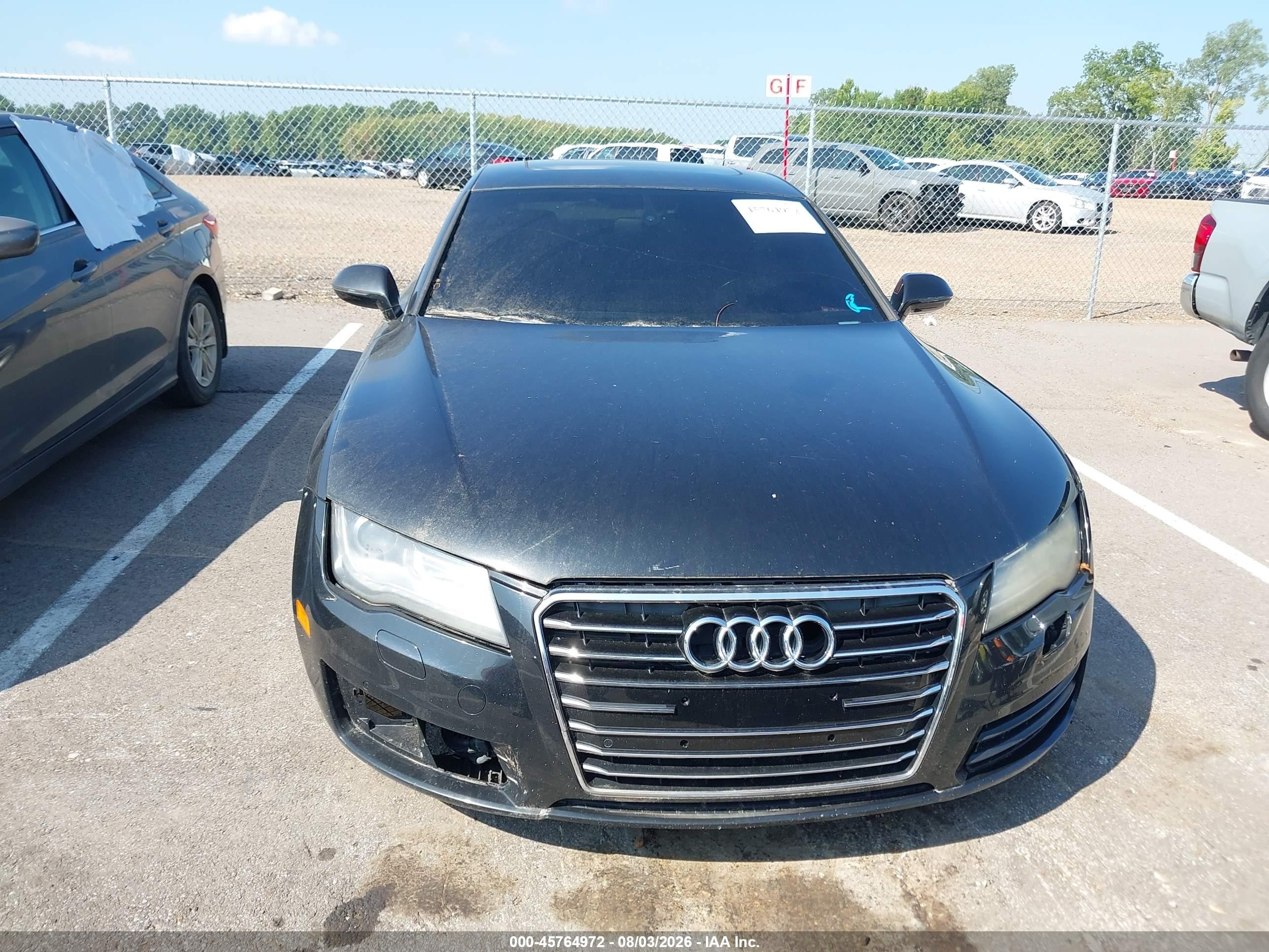 2013 Audi A7 3.0t Premium Black vin: WAUYGAFC4DN024362