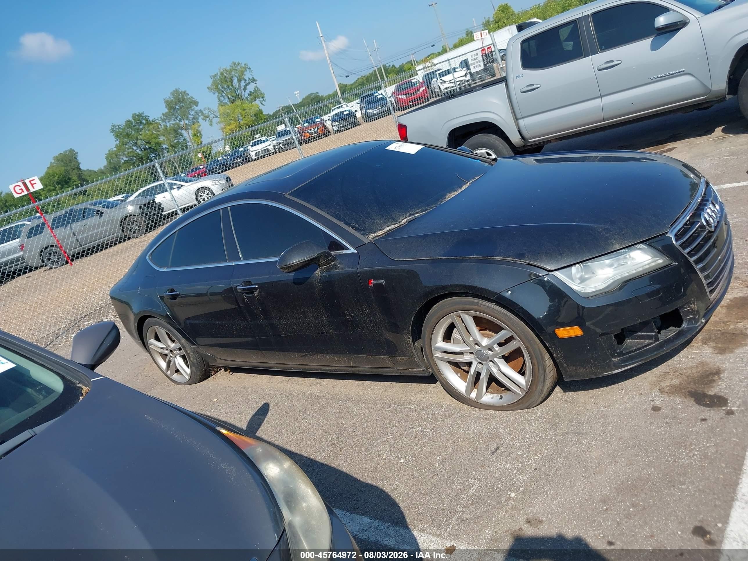 2013 Audi A7 3.0t Premium Black vin: WAUYGAFC4DN024362