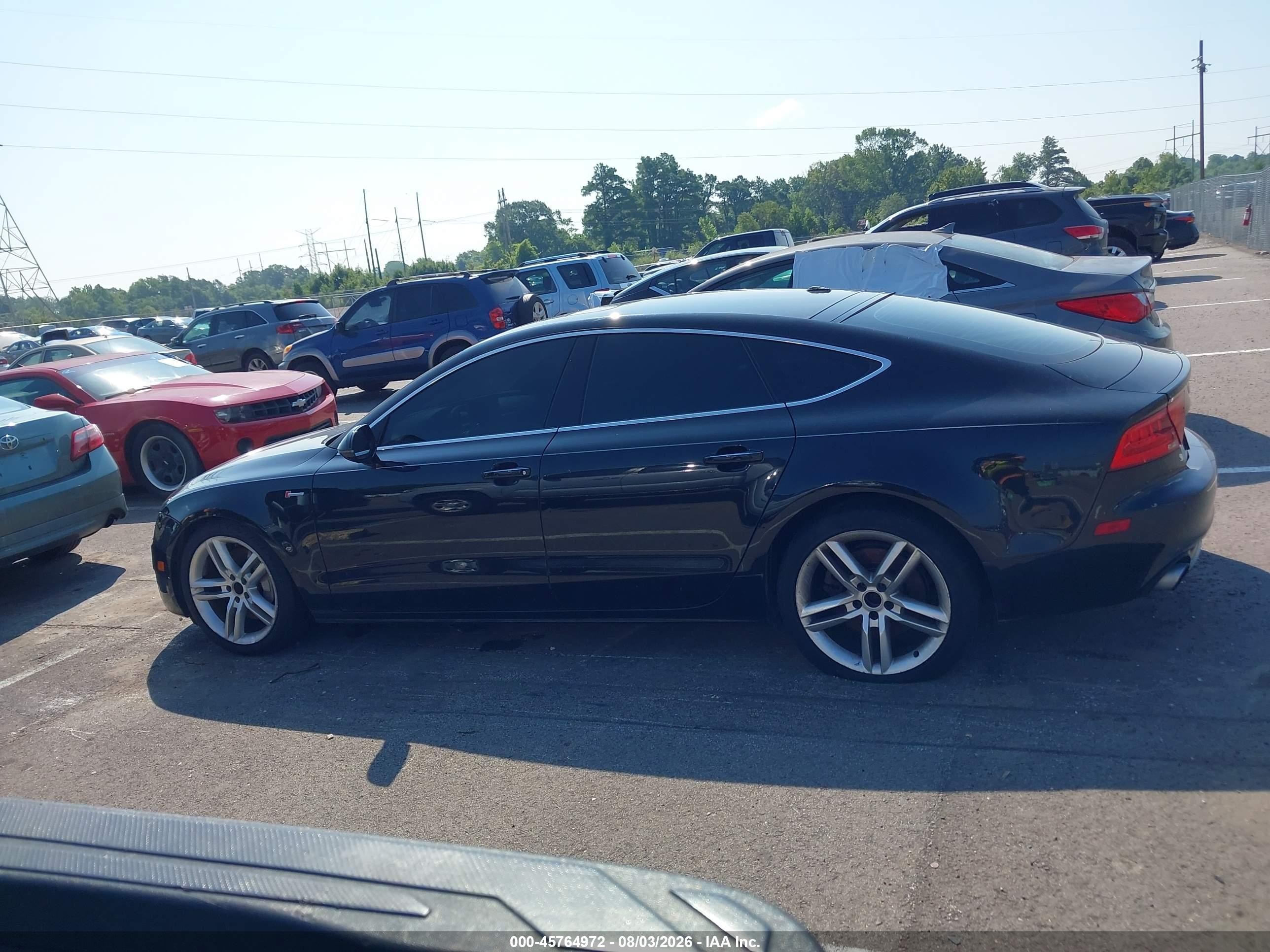 2013 Audi A7 3.0t Premium Black vin: WAUYGAFC4DN024362