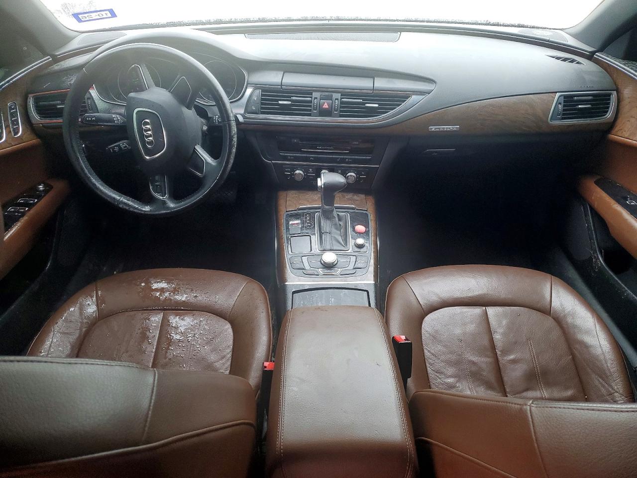 2013 Audi A7 Premium Plus Черный vin: WAUYGAFC4DN052825