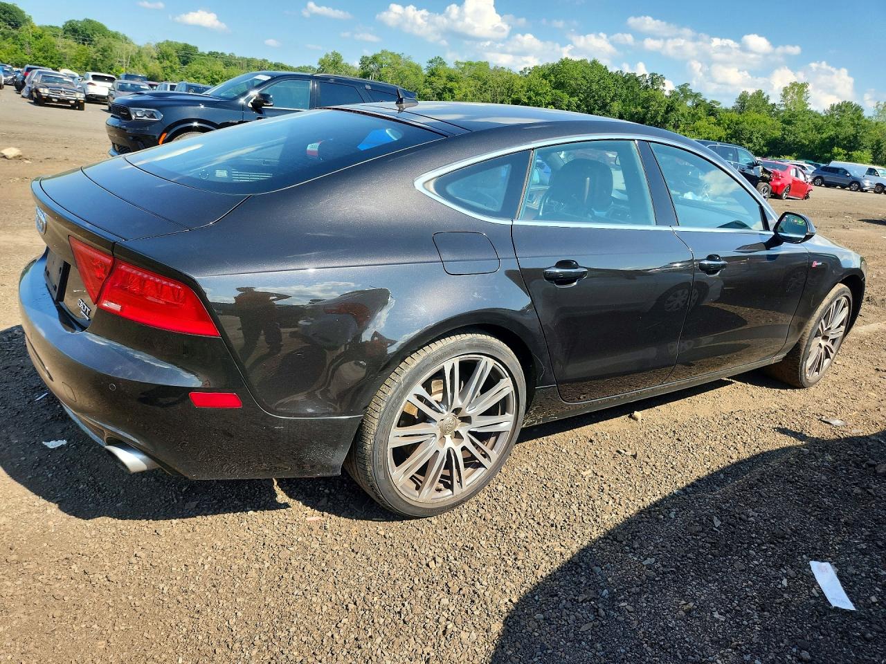 2013 Audi A7 Premium Plus Charcoal vin: WAUYGAFC4DN076820