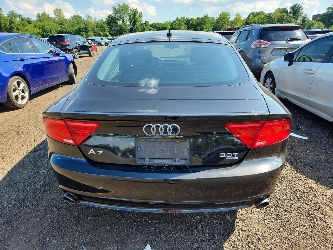 2013 Audi A7 Premium Plus Charcoal vin: WAUYGAFC4DN076820
