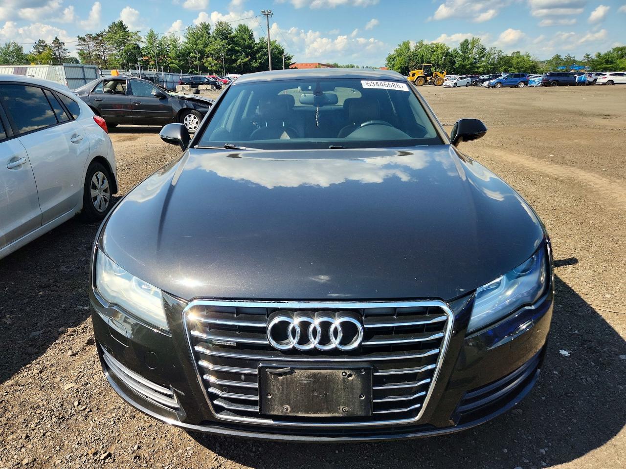 2013 Audi A7 Premium Plus Charcoal vin: WAUYGAFC4DN076820