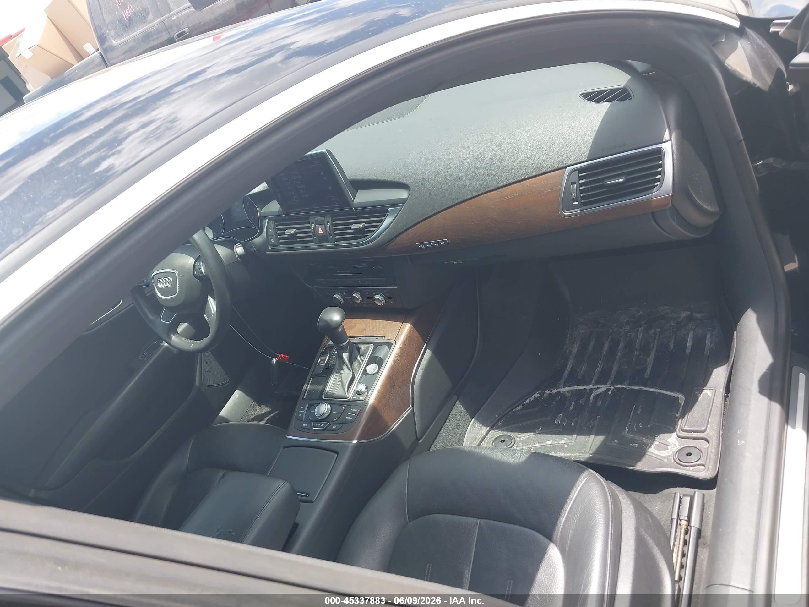 2013 Audi A7 3.0t Premium Black vin: WAUYGAFC4DN095111