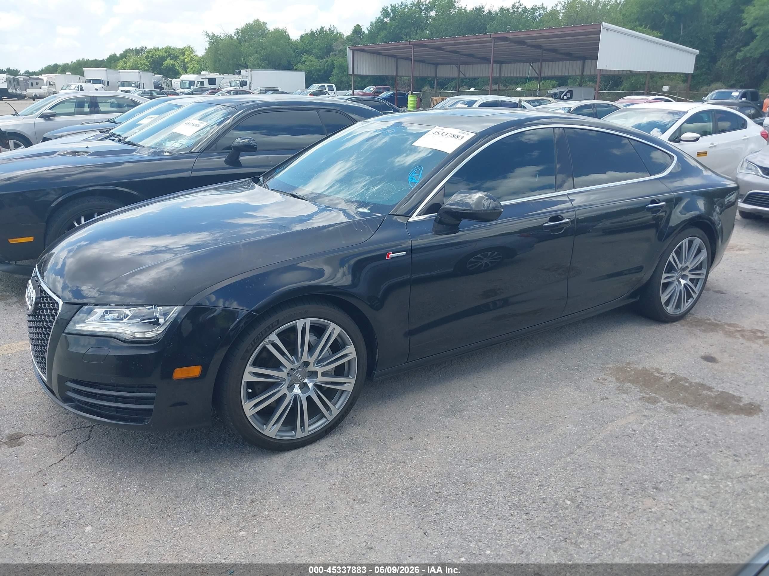 2013 Audi A7 3.0t Premium Black vin: WAUYGAFC4DN095111