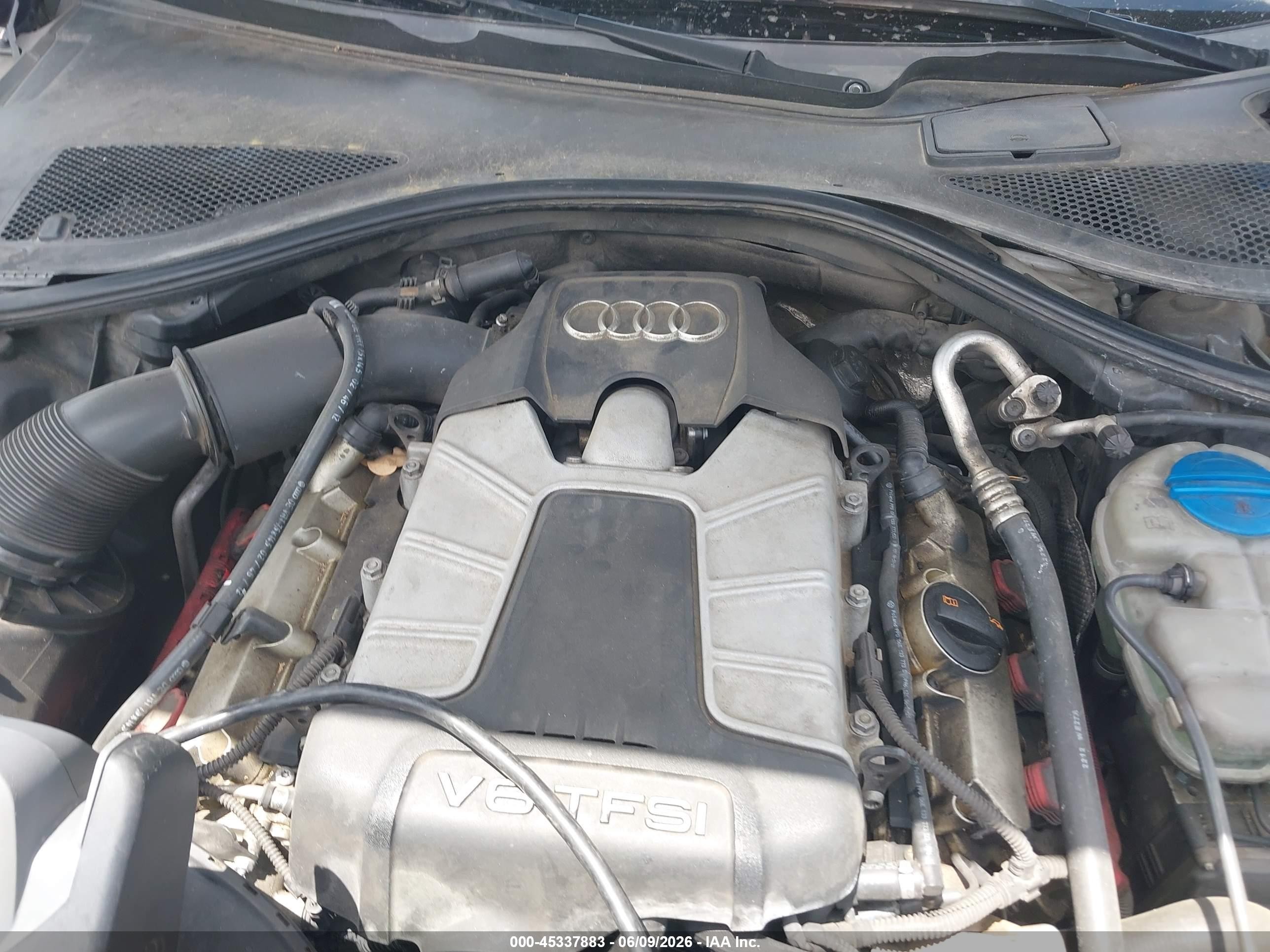 2013 Audi A7 3.0t Premium Black vin: WAUYGAFC4DN095111