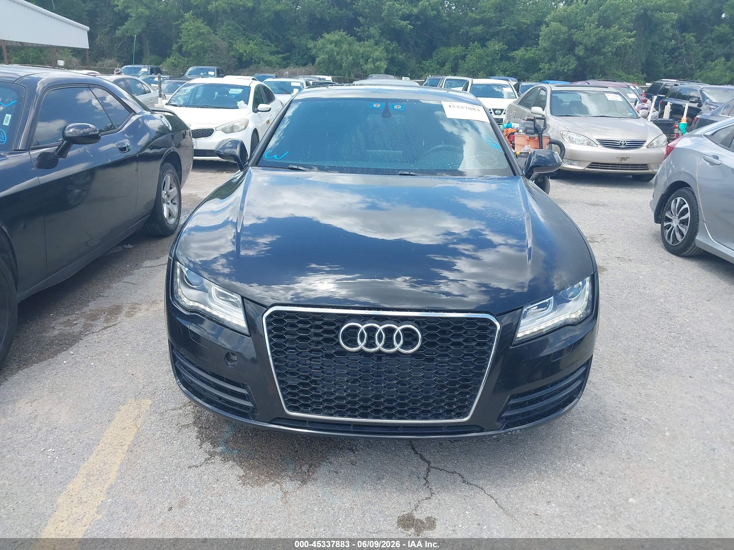 2013 Audi A7 3.0t Premium Black vin: WAUYGAFC4DN095111