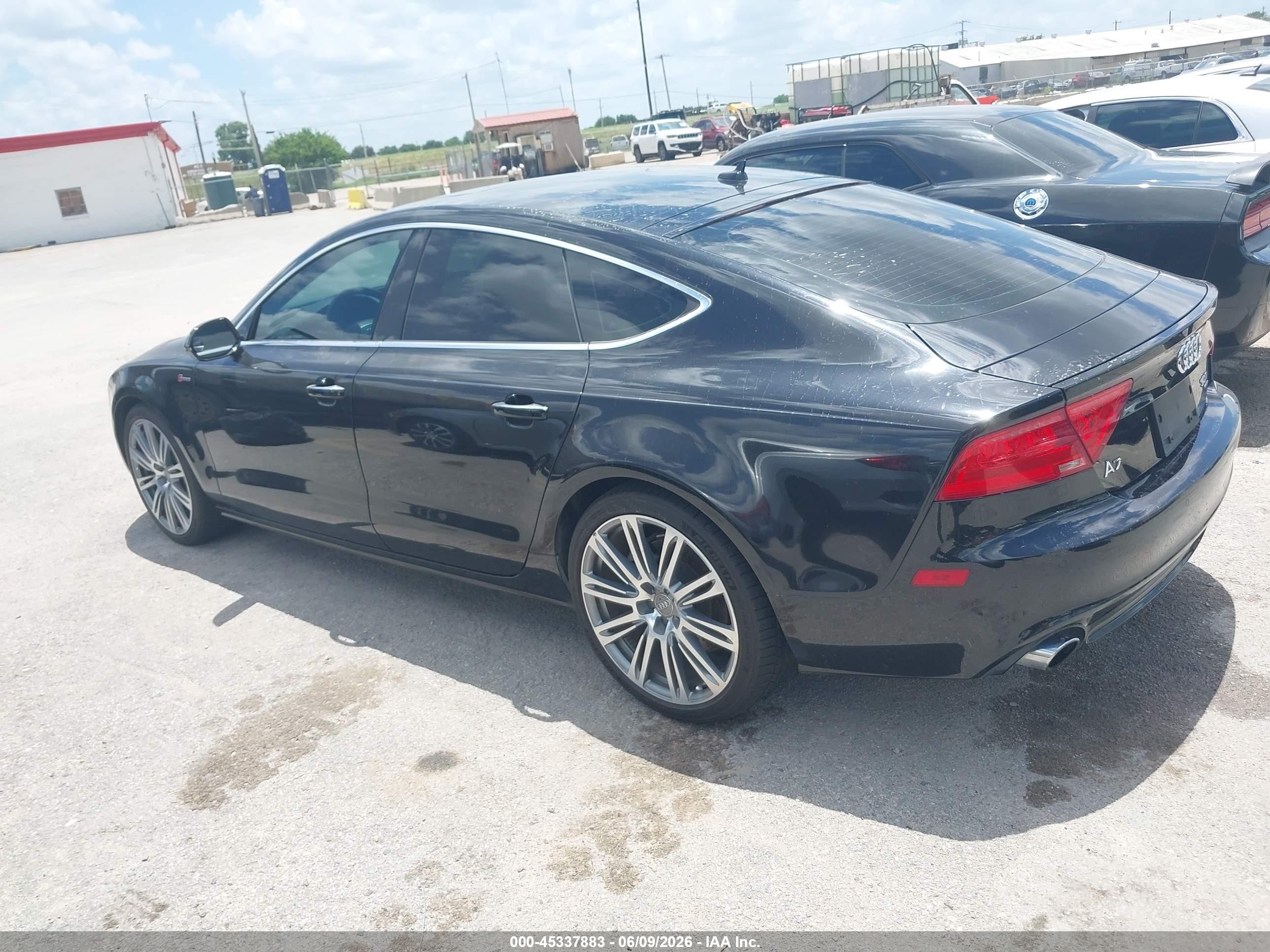 2013 Audi A7 3.0t Premium Black vin: WAUYGAFC4DN095111