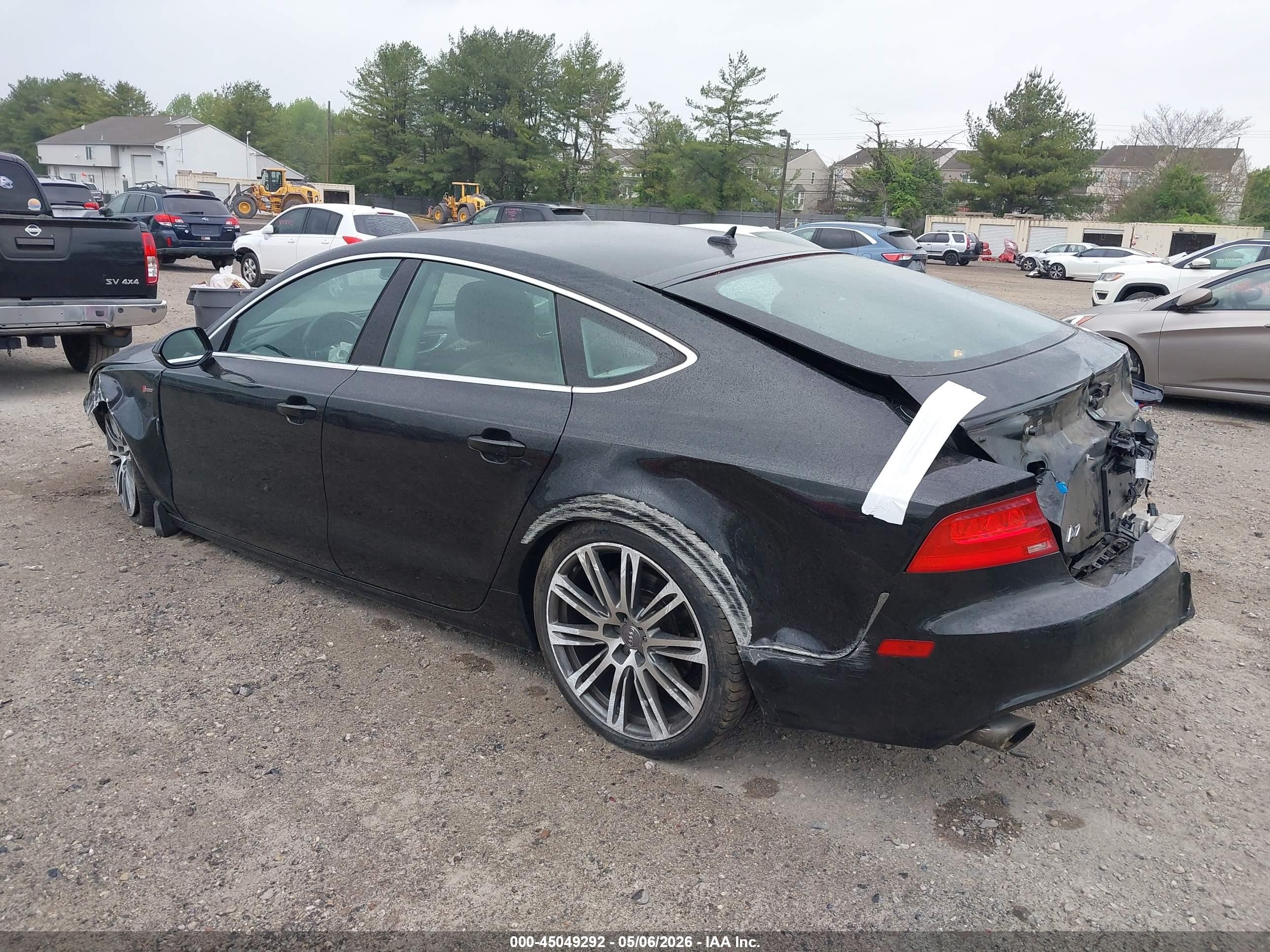 2012 Audi A7 Premium Black vin: WAUYGAFC5CN051388