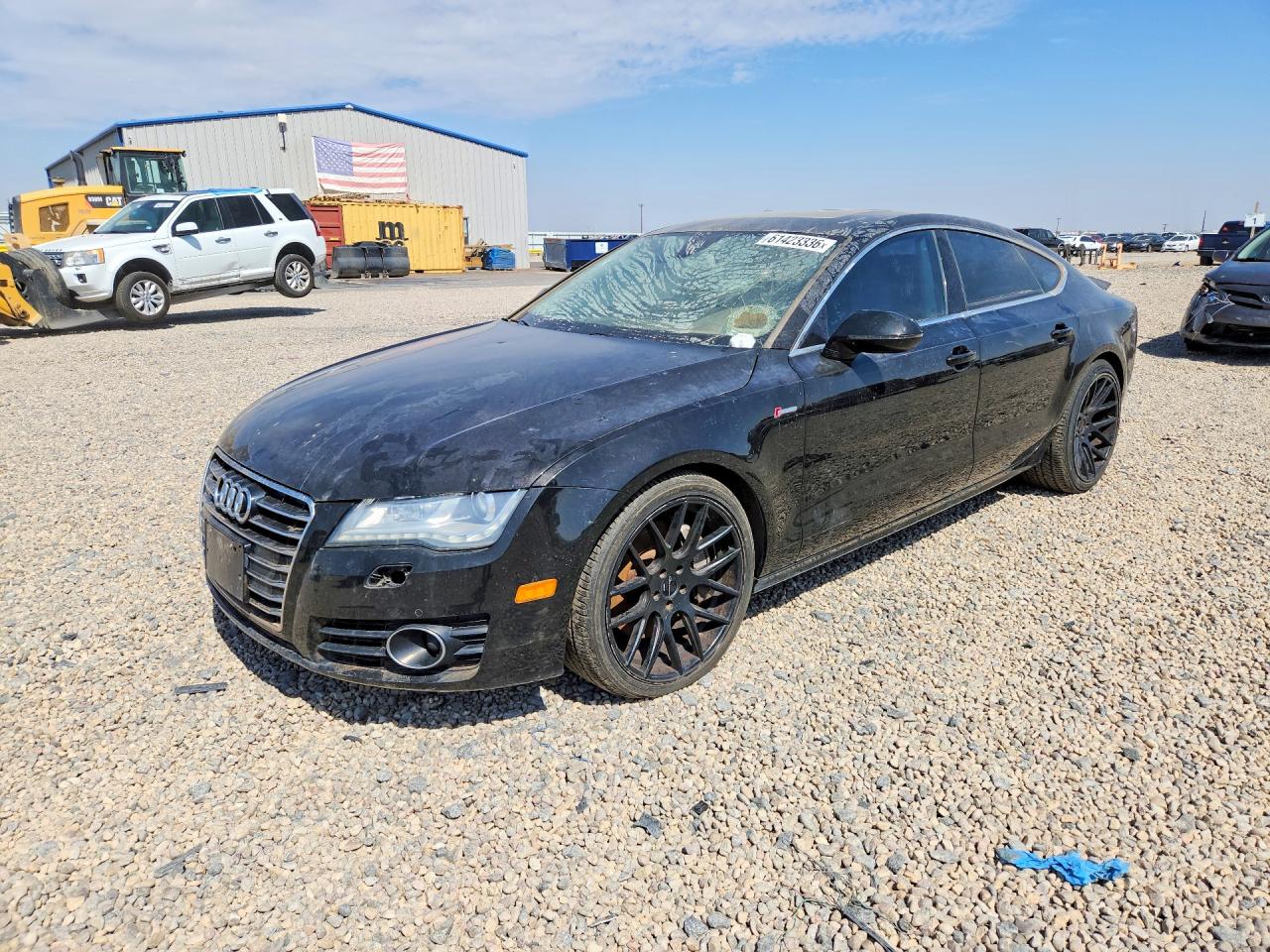 2012 Audi A7 Premium Plus Black vin: WAUYGAFC5CN173572
