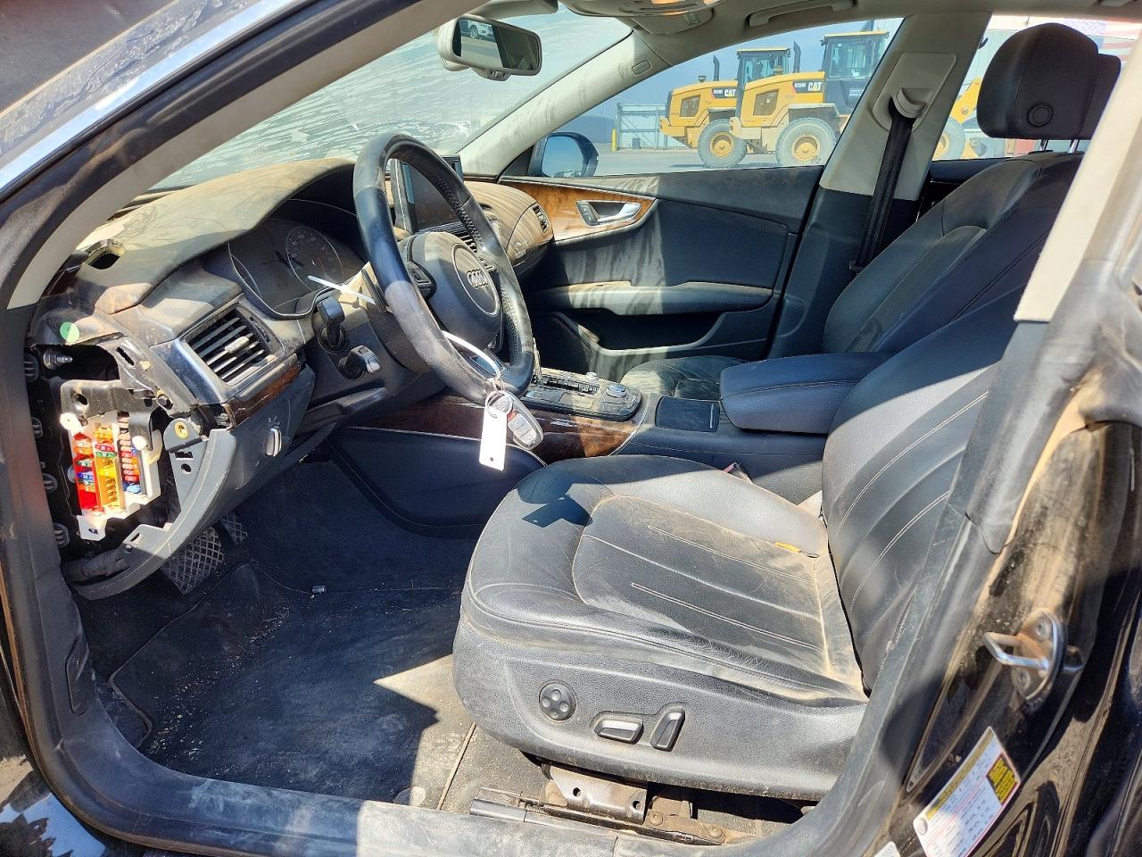 2012 Audi A7 Premium Plus Black vin: WAUYGAFC5CN173572